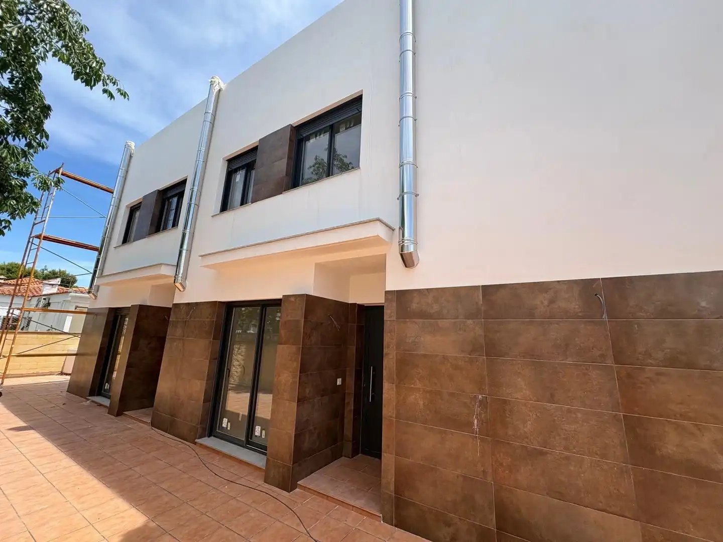 Exterior view of Detached homes for sale in Vinaròs  with Air Conditioner, Heating and Private garden