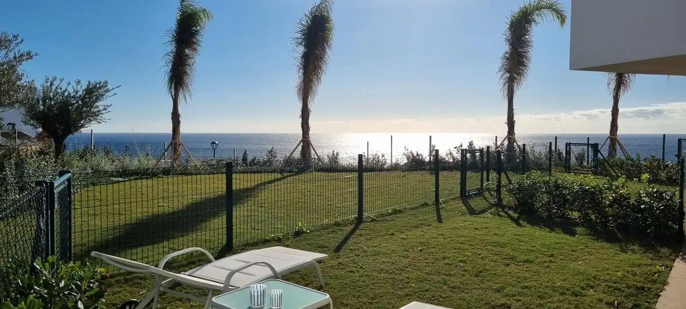 Jardí de Apartament de lloguer en Torrox amb Aire condicionat, Calefacció i Jardí privat