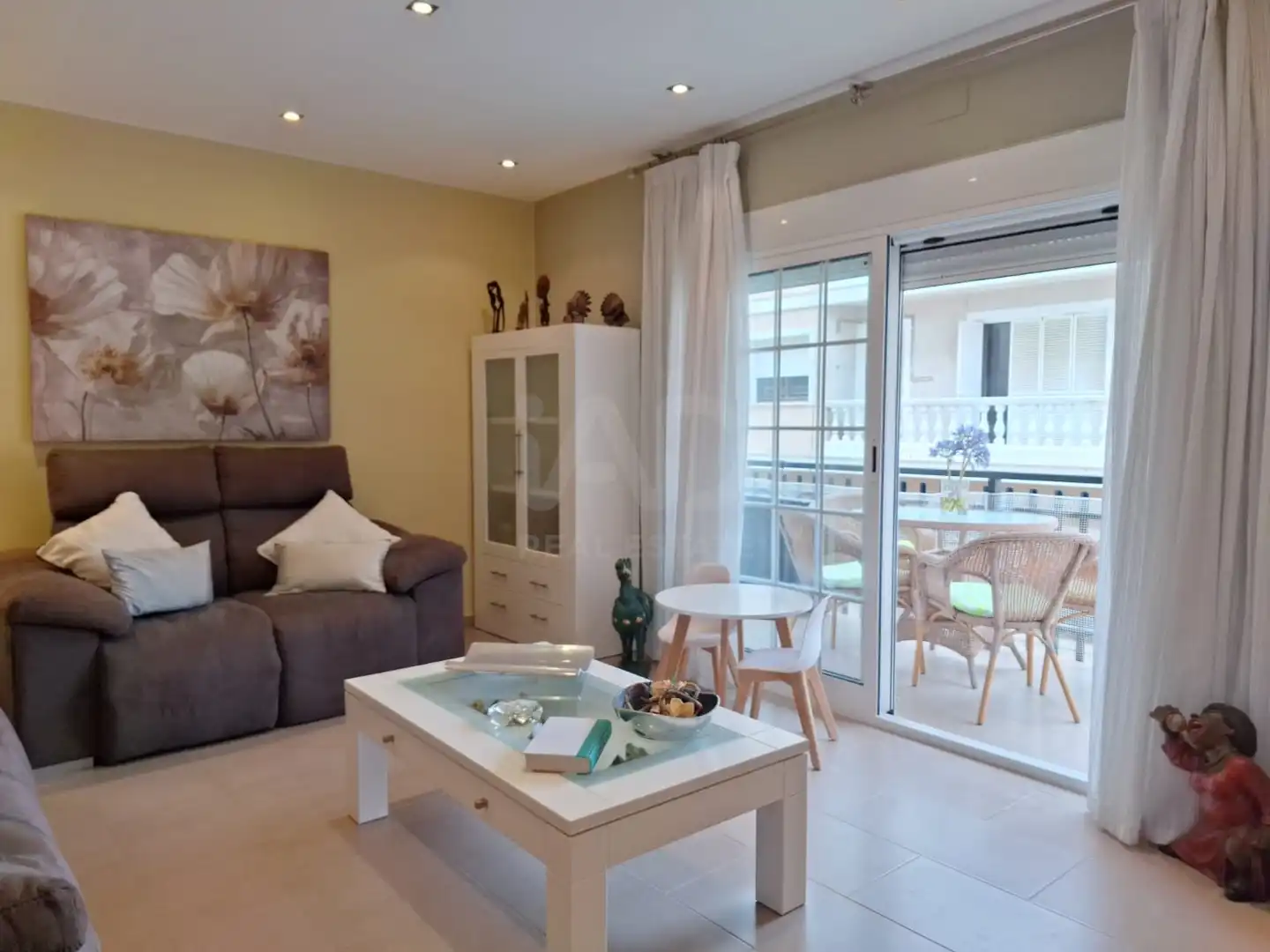 Living room of Flat for sale in Alcanar  with Air Conditioner, Heating and Terrace