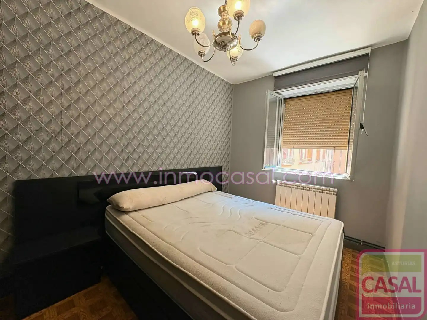 Bedroom of Flat for sale in Mieres (Asturias)  with Heating, Storage room and Furnished