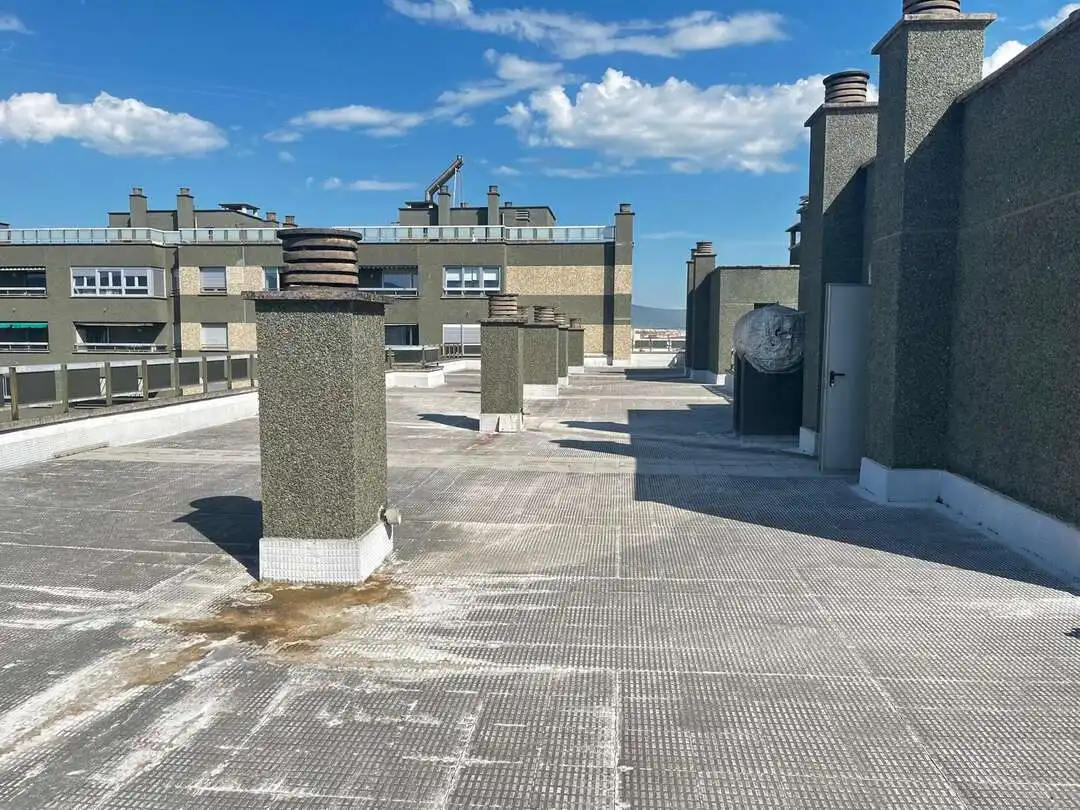Vista exterior de Piso en venta en Barañáin / Barañain con Calefacción y Balcón
