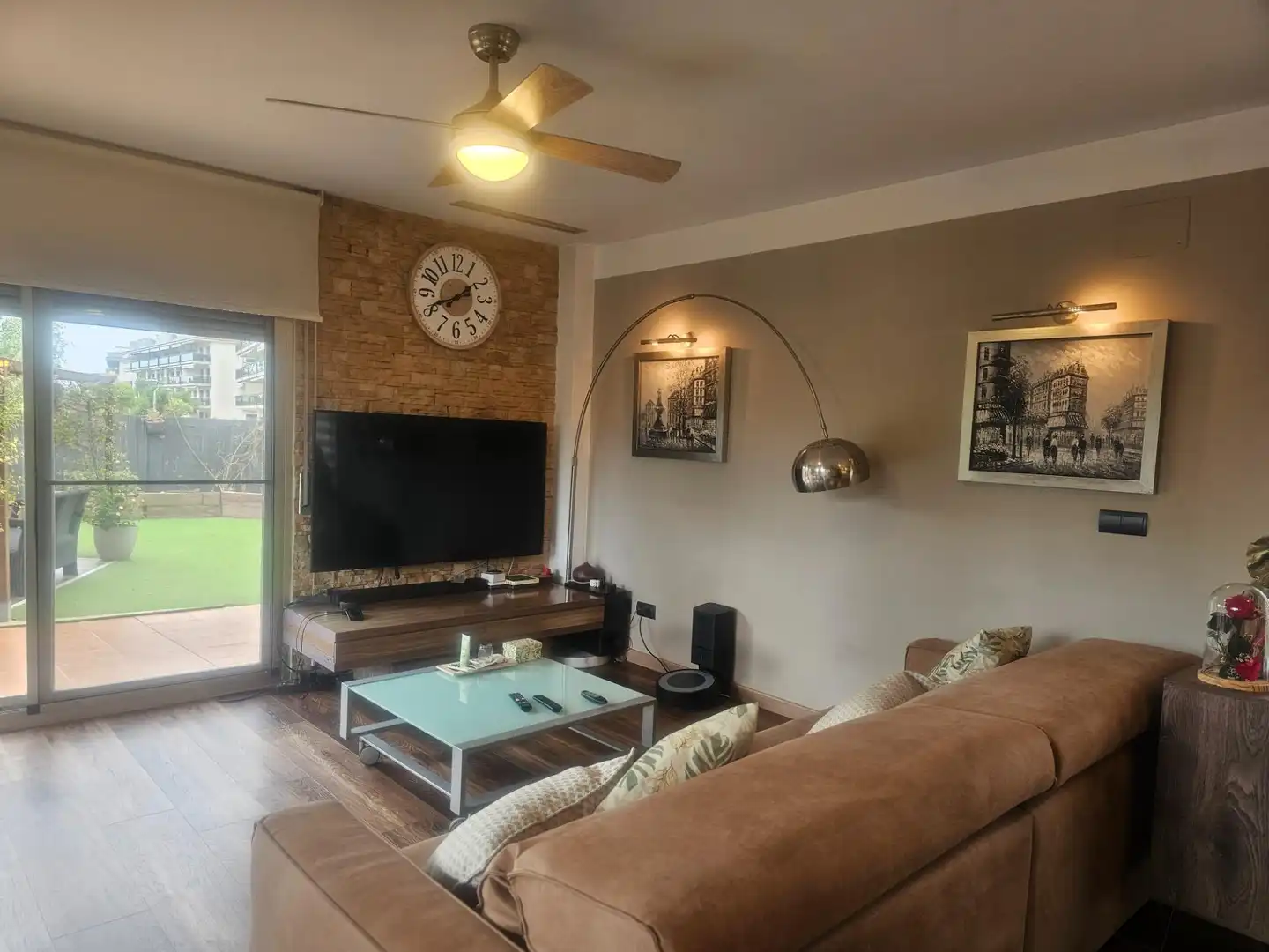 Sala de estar de Piso en venta en La Ràpita con Aire acondicionado, Jardín privado y Terraza