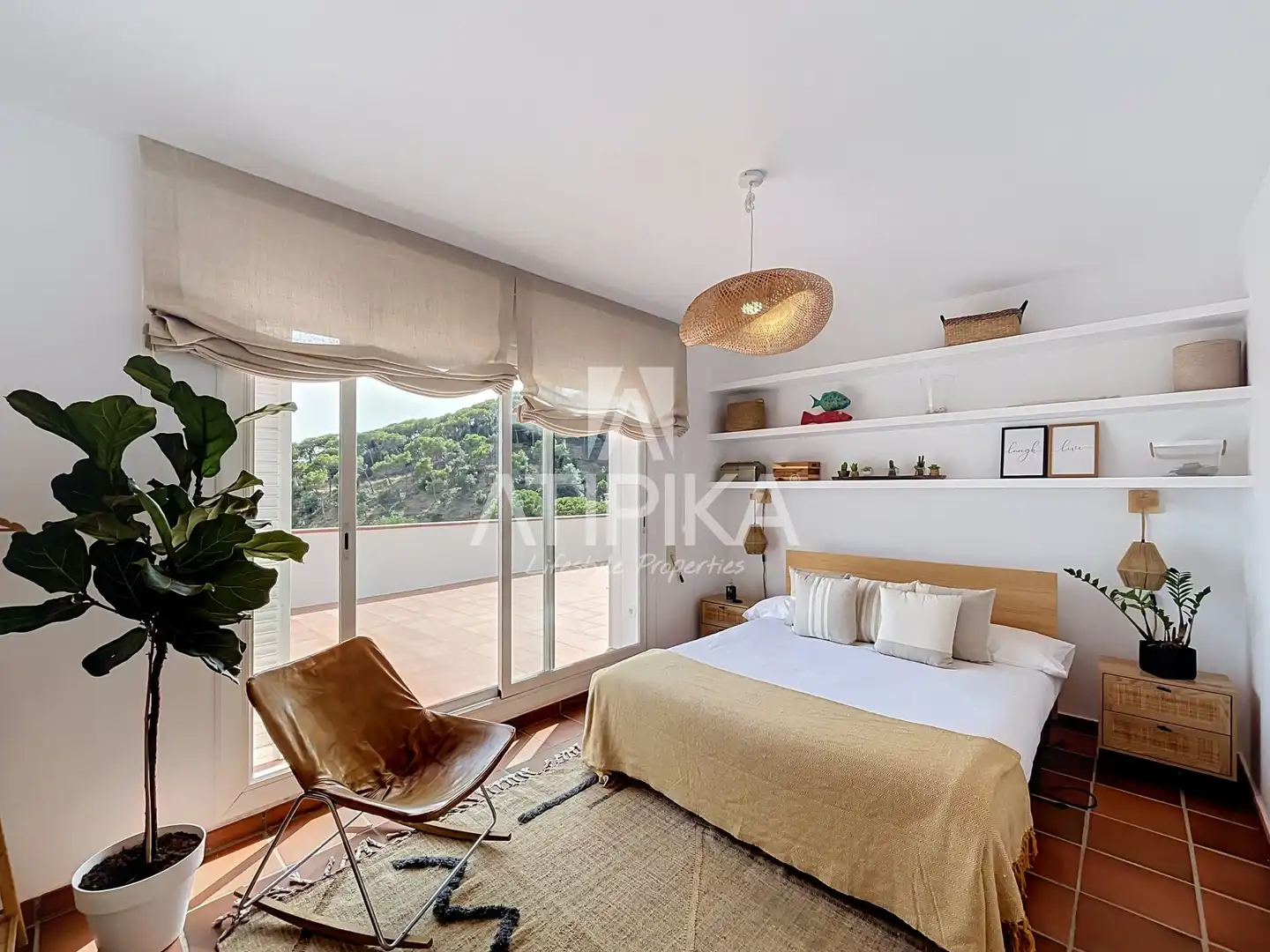 Habitación de Casa o chalet en venta en Sant Andreu de Llavaneres con Terraza, Piscina y Horno