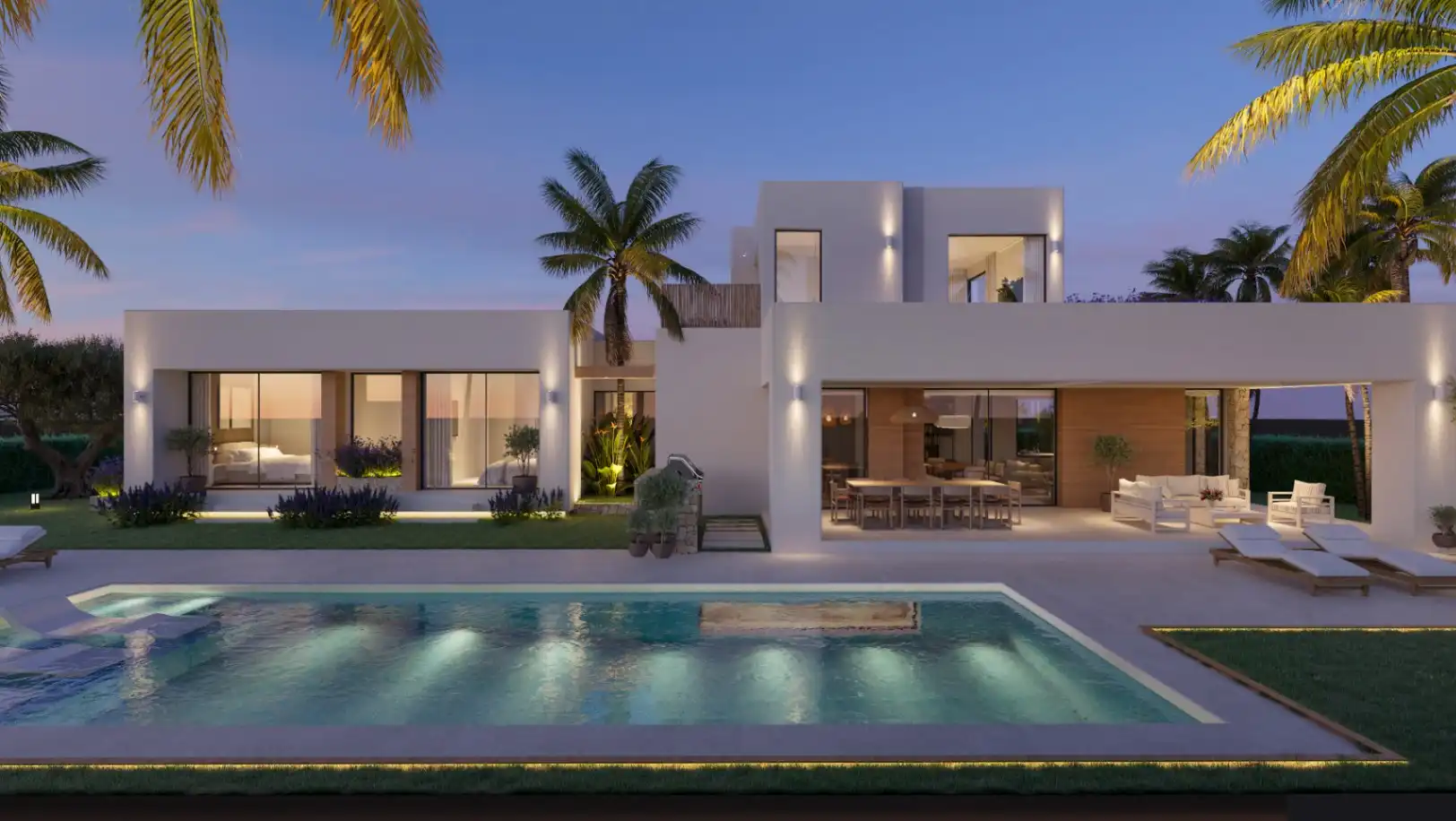 Exterior view of Houses for sale in Jávea / Xàbia  with Air Conditioner, Heating and Private garden