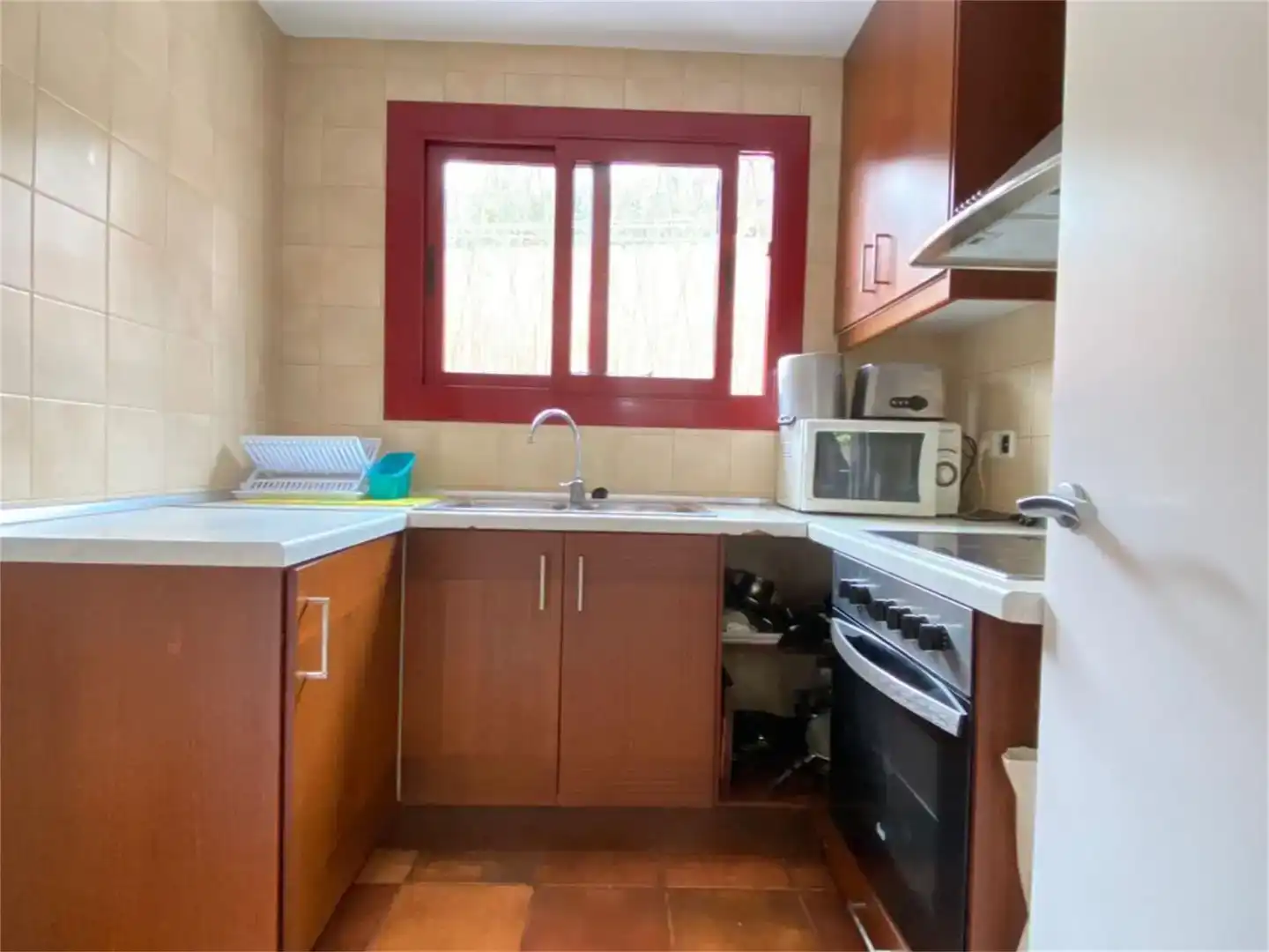 Küche von Wohnung zur Miete in Sant Pere de Ribes mit Klimaanlage und Schwimmbad