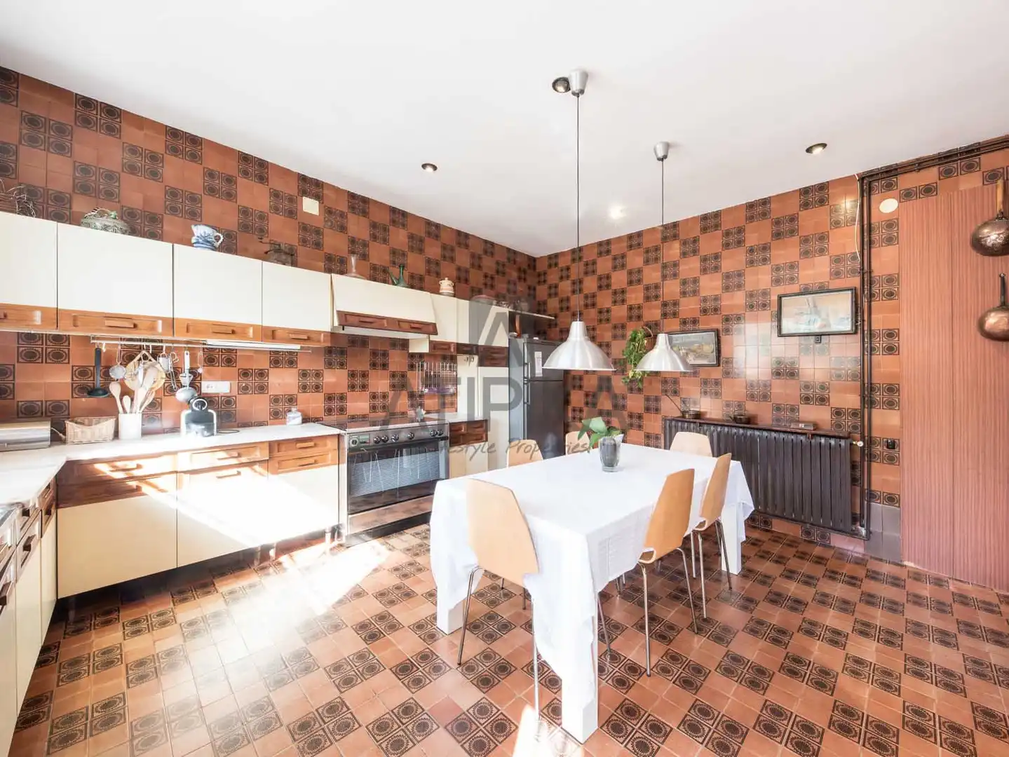 Cocina de Finca rústica en venta en Cabrera de Mar con Calefacción, Terraza y Trastero