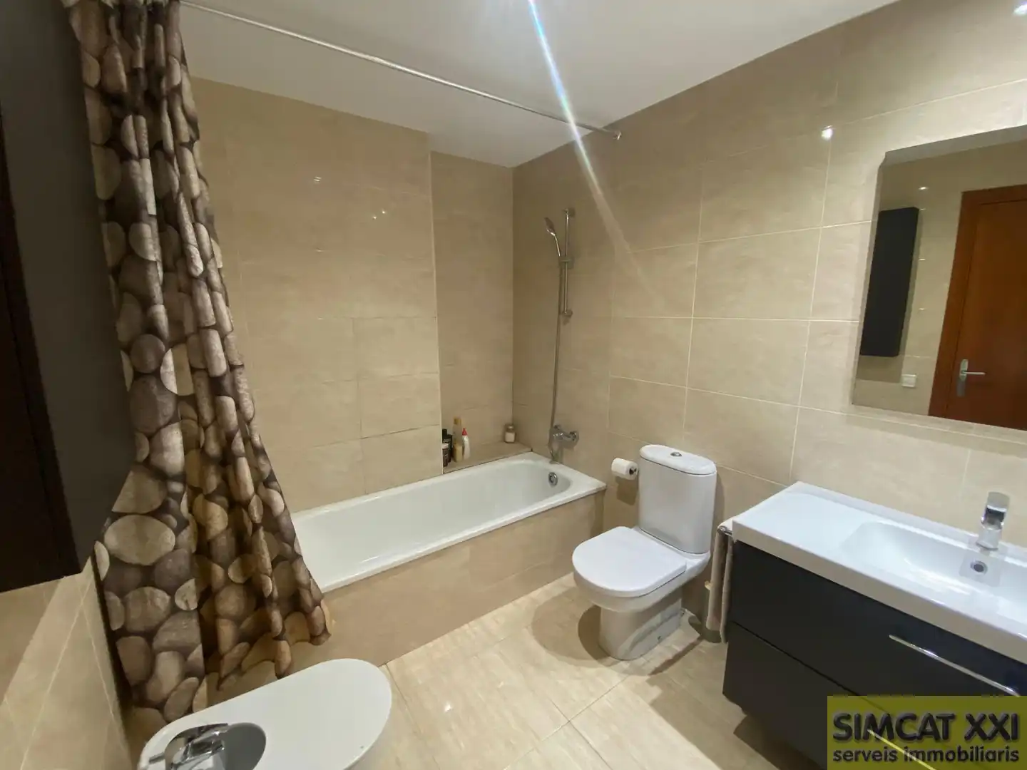Bathroom of Flat for sale in Navata  with Heating, Storage room and Community pool