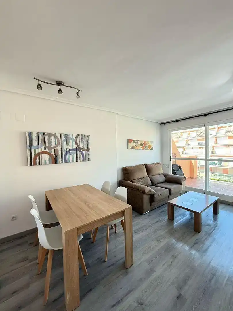 Sala d'estar de Pis en venda en Dénia amb Aire condicionat, Piscina i Balcó