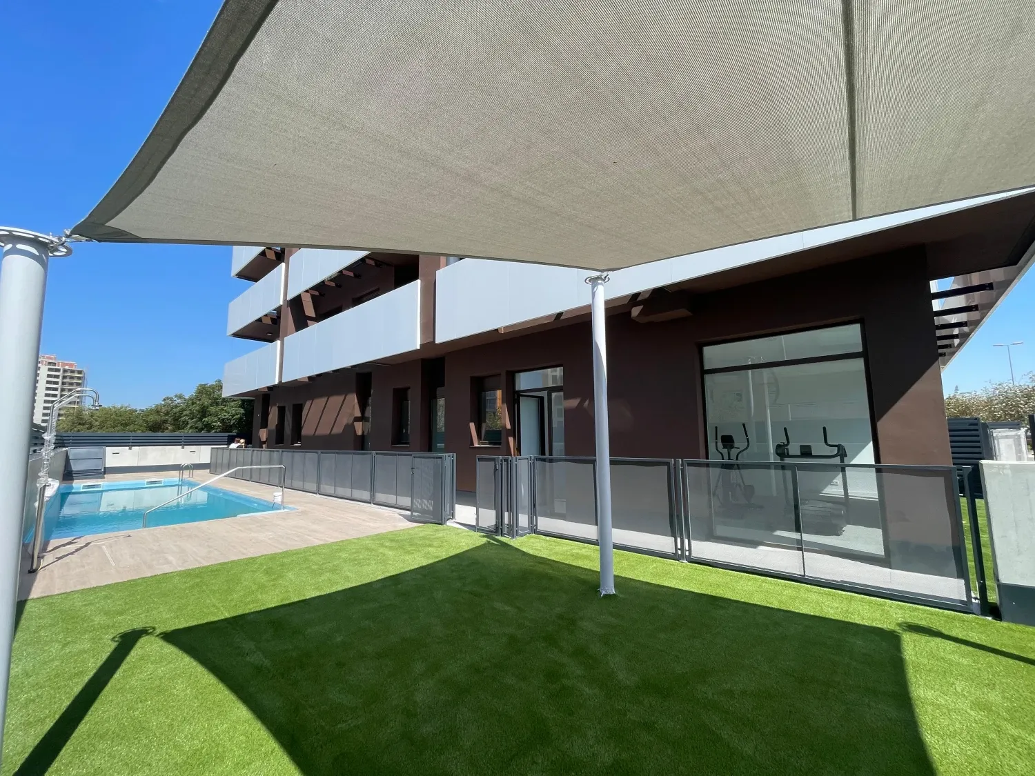 Terrassa de Pis de lloguer en  Murcia Capital amb Aire condicionat, Calefacció i Piscina