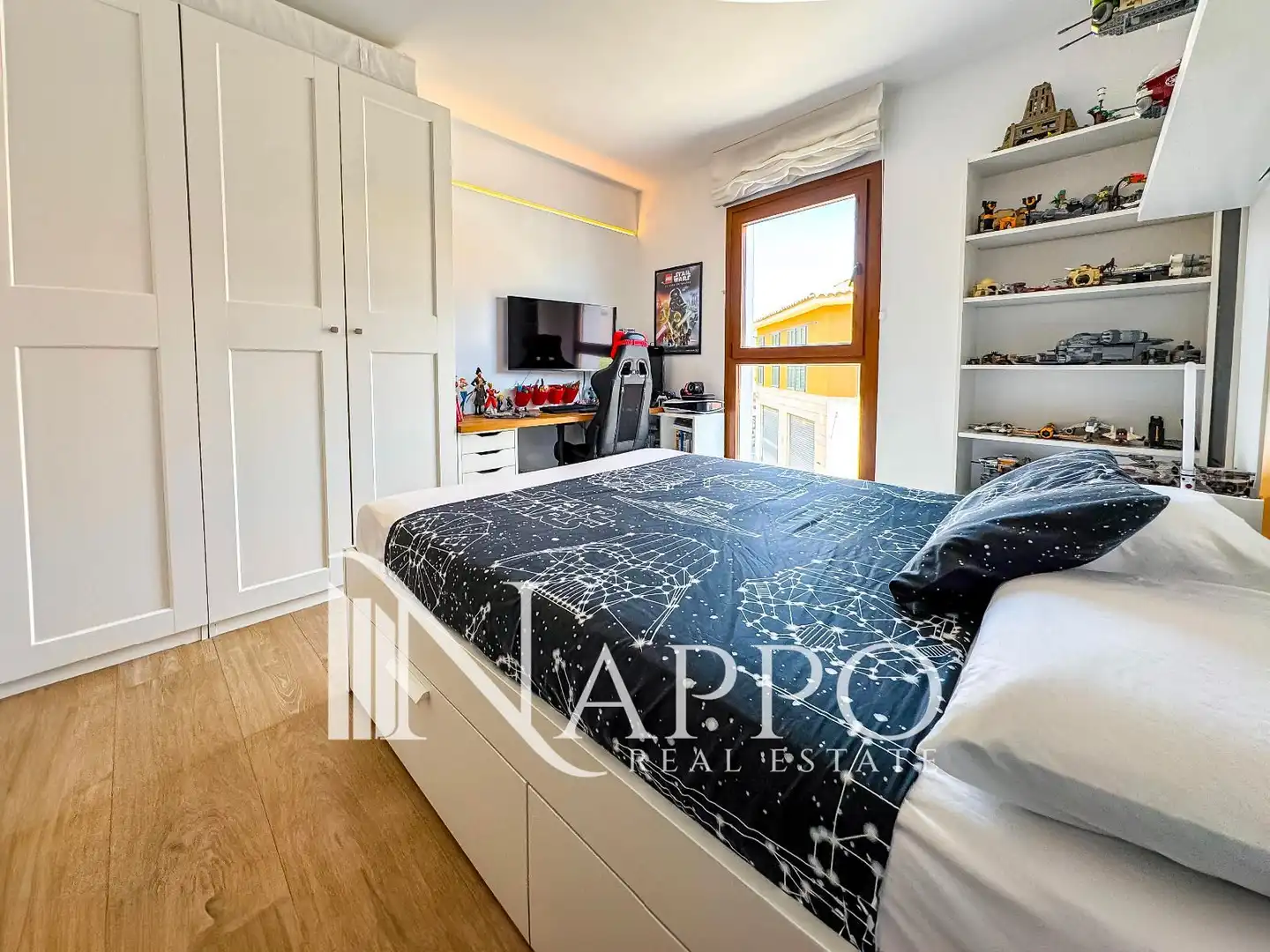 Bedroom of Houses for rent in Marratxí  with Air Conditioner, Heating and Terrace