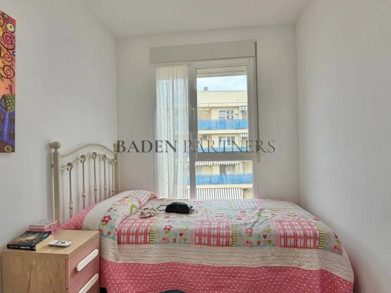 Schlafzimmer von Wohnung zur Miete in Vinaròs mit Klimaanlage, Möbliert und Balkon