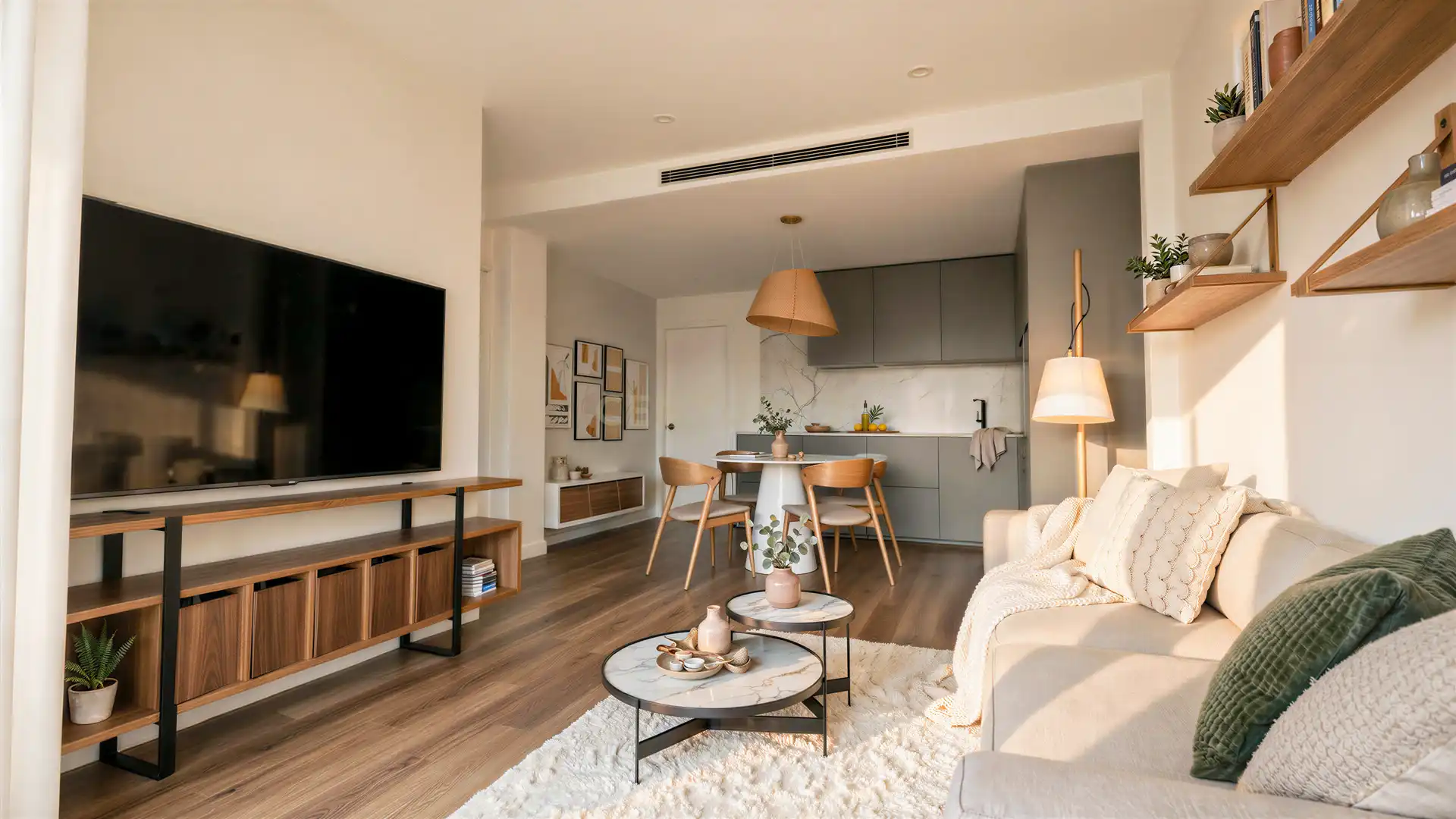 Sala d'estar de Pis en venda en Marbella