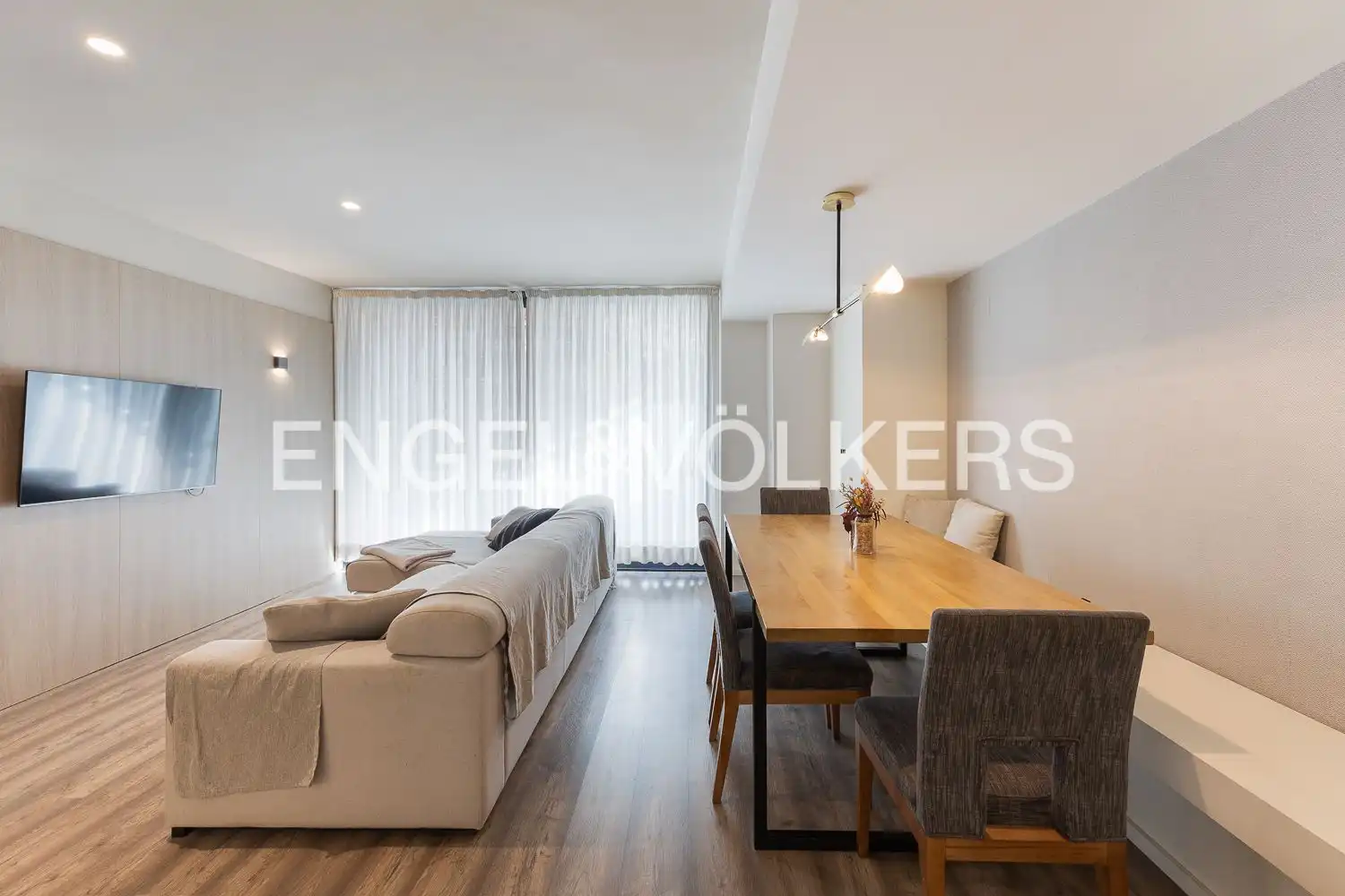 Sala de estar de Piso de alquiler en Camins al Grau