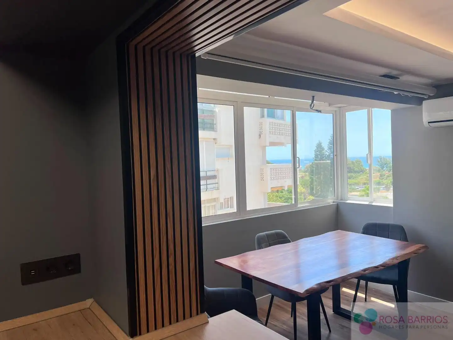 Dining room of Flat for sale in Estepona  with Air Conditioner, Terrace and Community pool