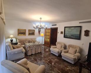 Living room of Flat to rent in  Sevilla Capital  with Air Conditioner, Terrace and Balcony