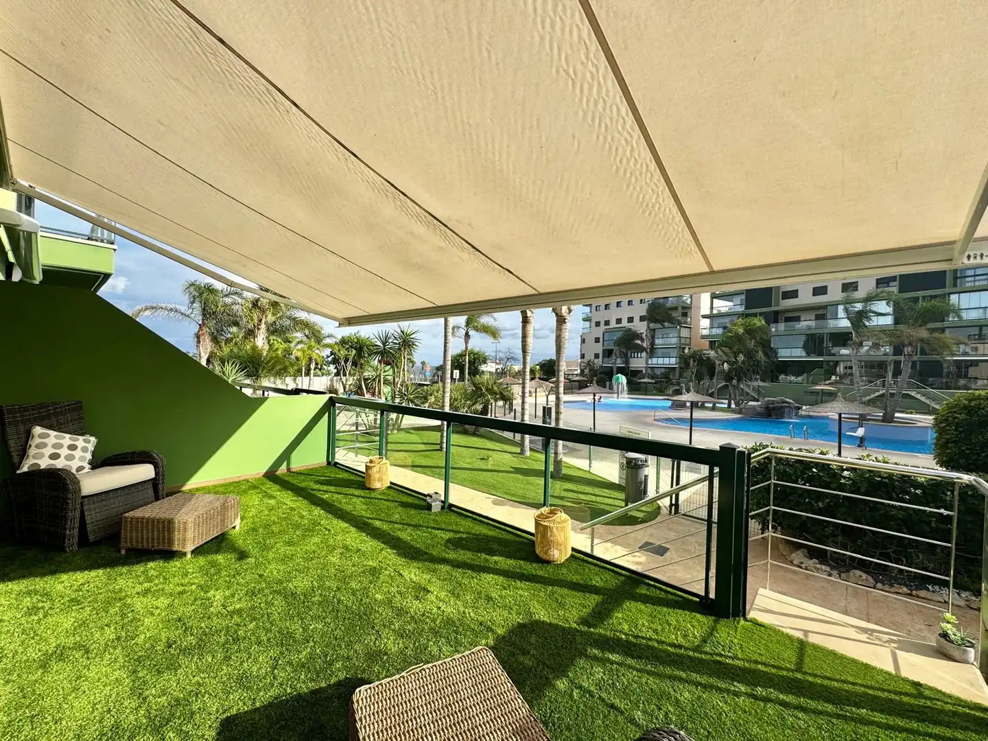 Terraza de Casa o chalet de alquiler en Pilar de la Horadada con Aire acondicionado, Calefacción y Terraza