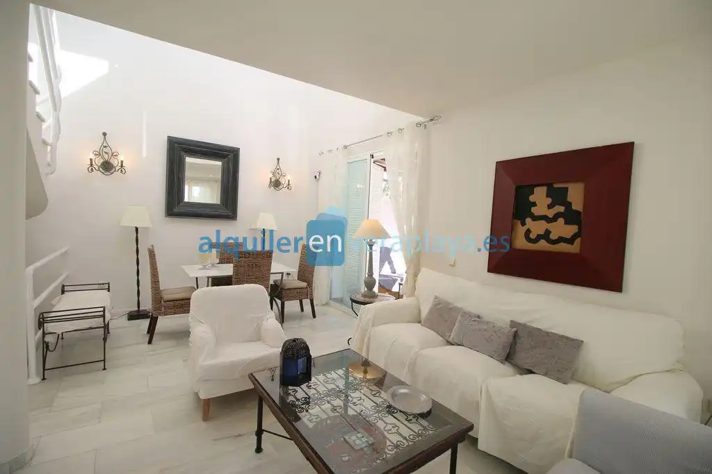 Sala d'estar de Casa o xalet de lloguer en Vera amb Aire condicionat i Terrassa