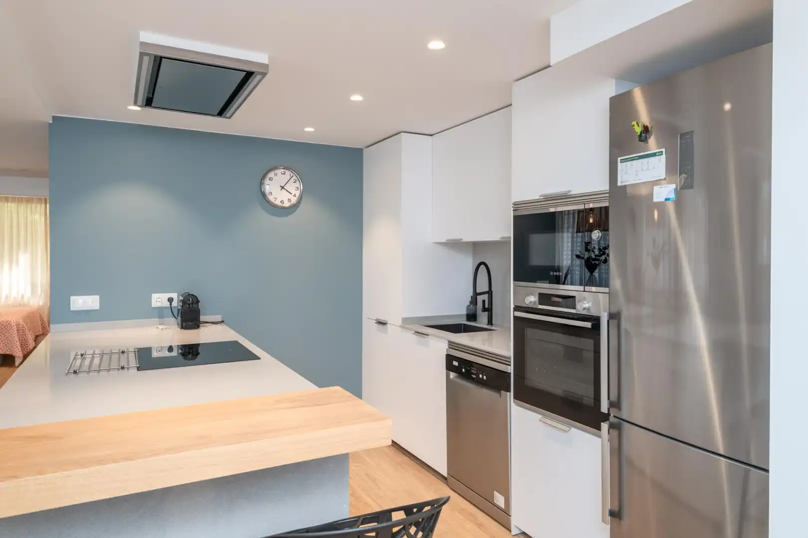 Kitchen of Flat for rent in Girona  with Air Conditioner, Heating and Furnished
