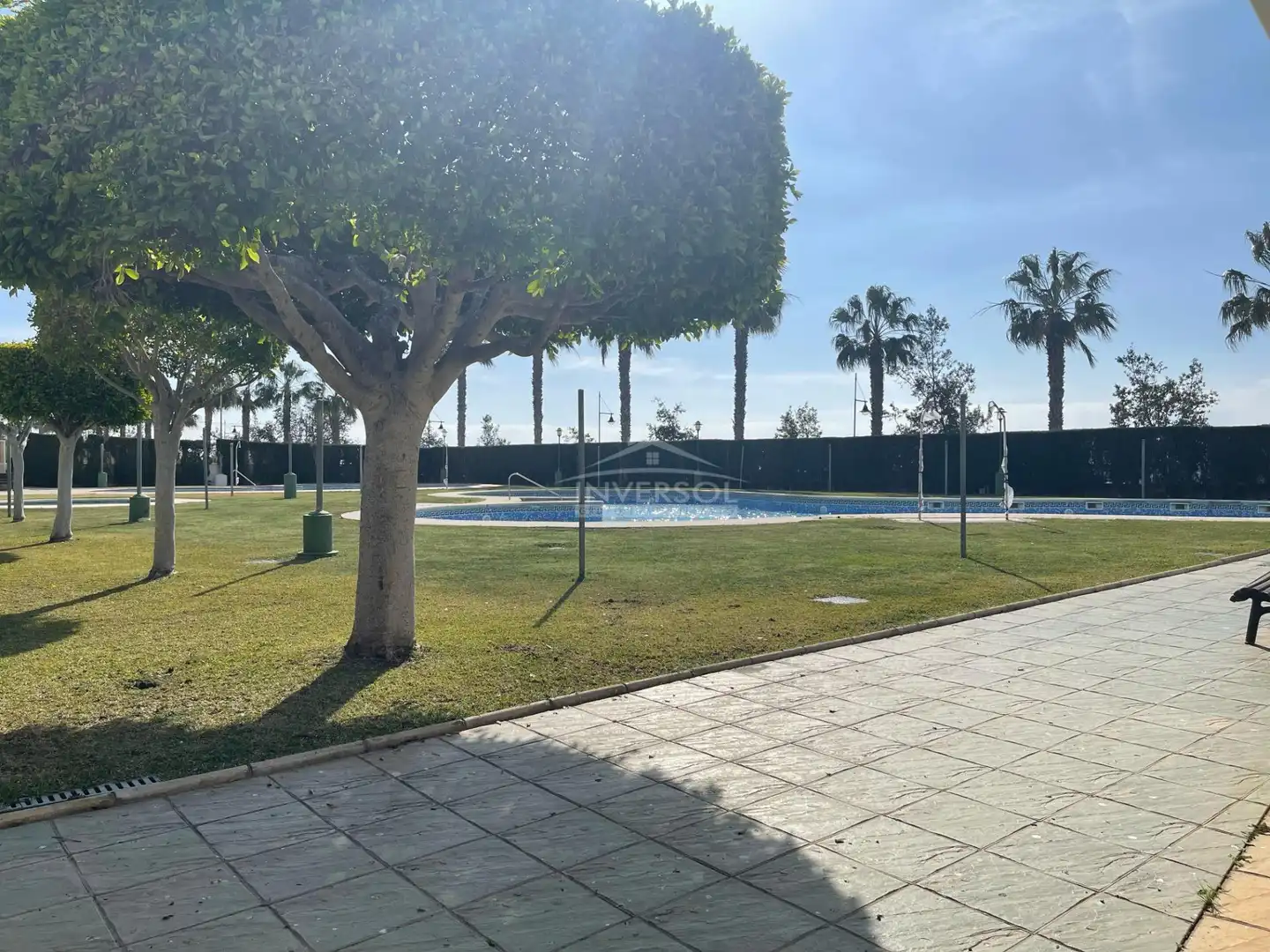 Piscina de Casa adosada en venda en El Ejido amb Aire condicionat, Calefacció i Terrassa