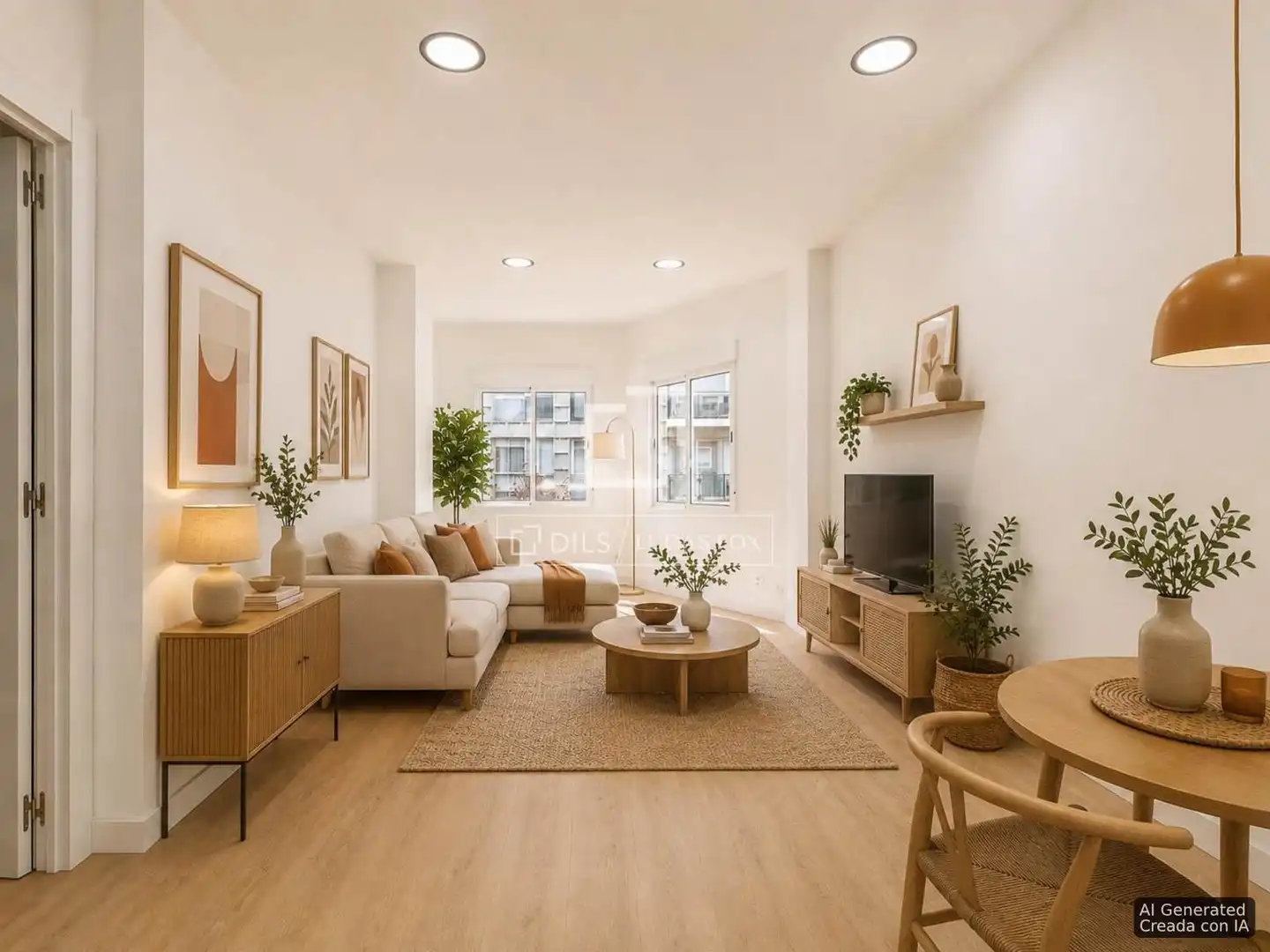 Sala de estar de Piso en venta en Barcelona