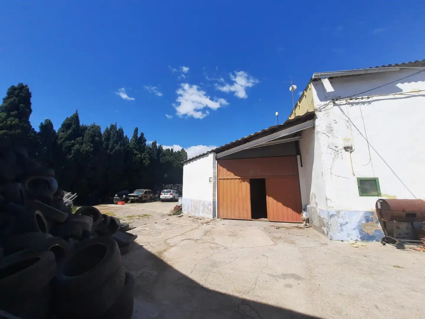 Vista exterior de Nau industrial de lloguer en Castellón de la Plana / Castelló de la Plana