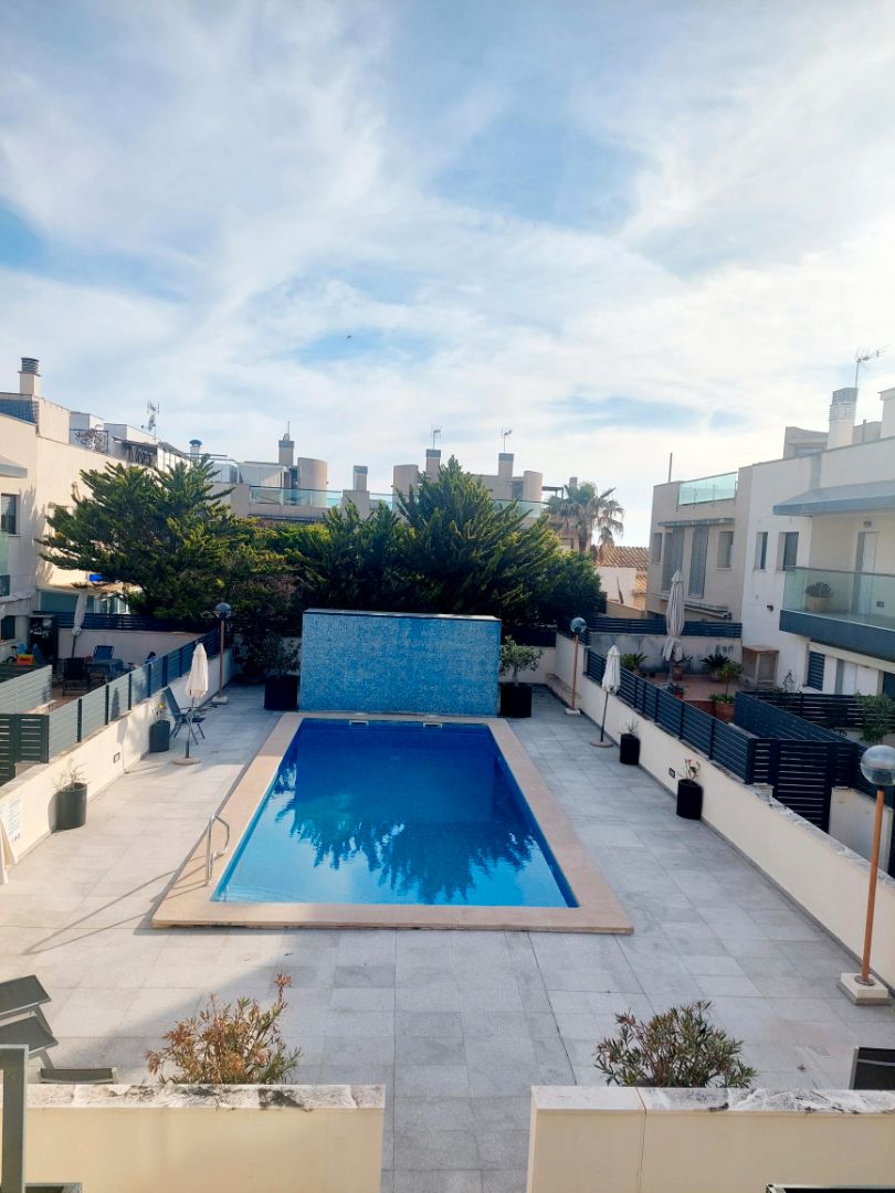 Swimming pool of Attic for sale in  Palma de Mallorca  with Air Conditioner, Heating and Oven