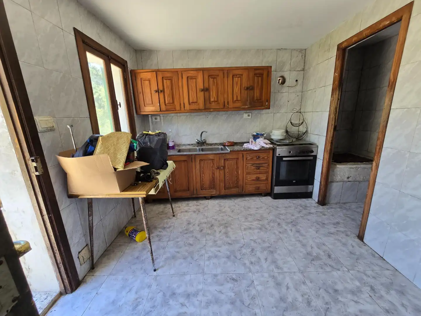 Cuina de Casa o xalet en venda en Mancor de la Vall amb Terrassa, Traster i Piscina