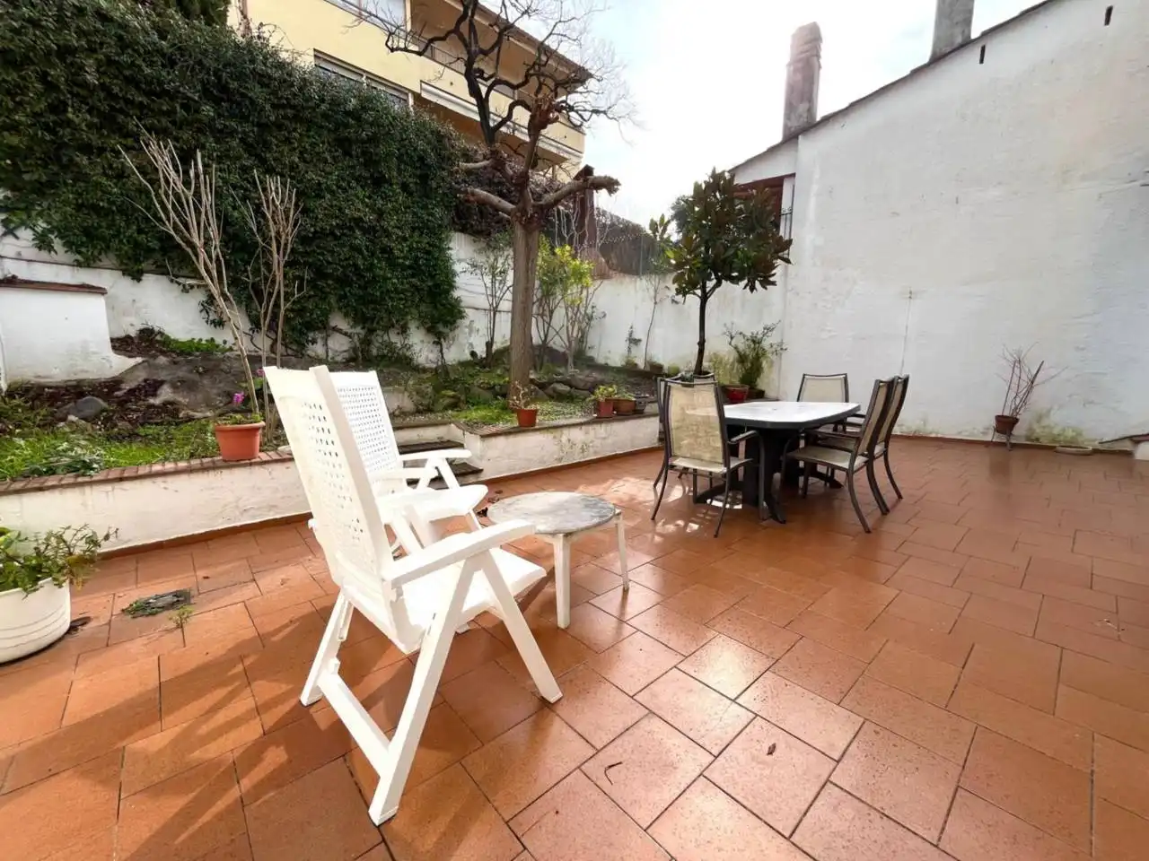 Terraza de Casa o chalet en venta en Girona con Aire acondicionado, Calefacción y Jardín privado