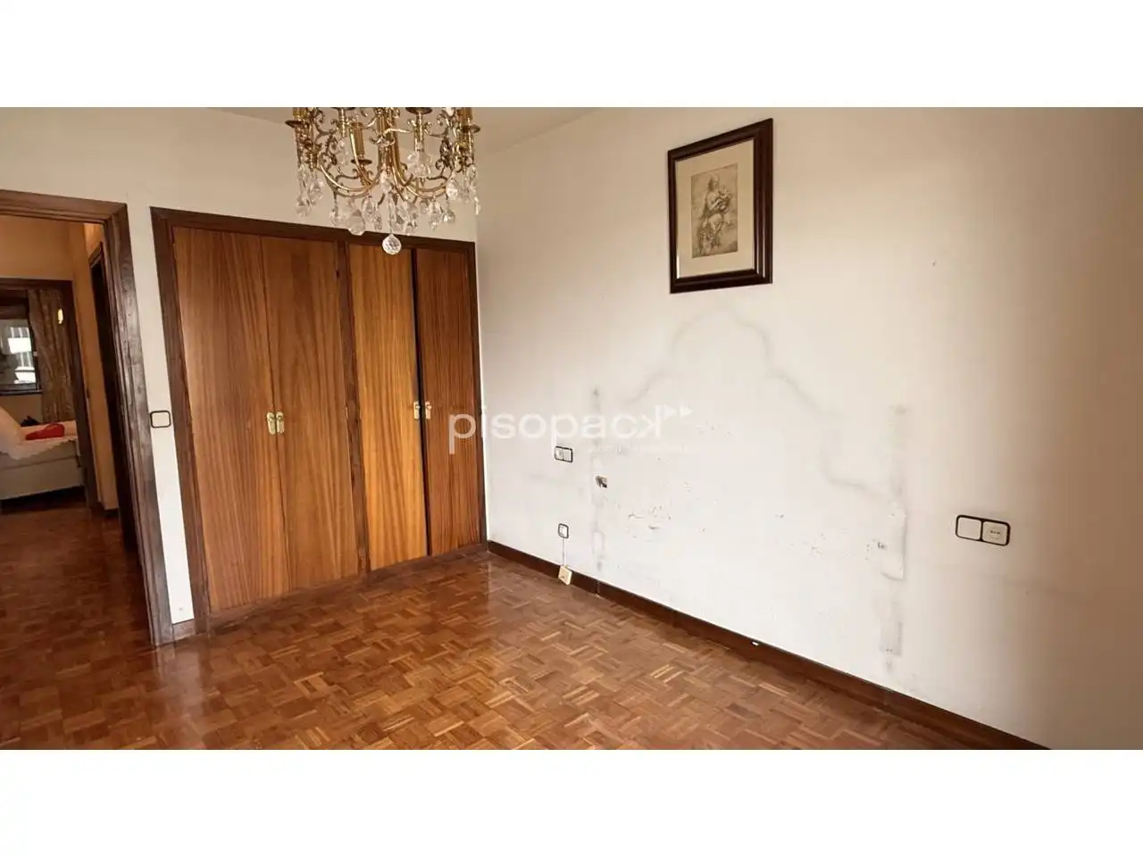 Bedroom of Flat for sale in  Pamplona / Iruña  with Heating, Terrace and Storage room