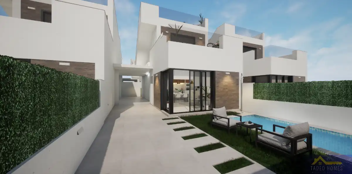 Vista exterior de Casa o xalet en venda en Los Alcázares amb Aire condicionat, Calefacció i Terrassa