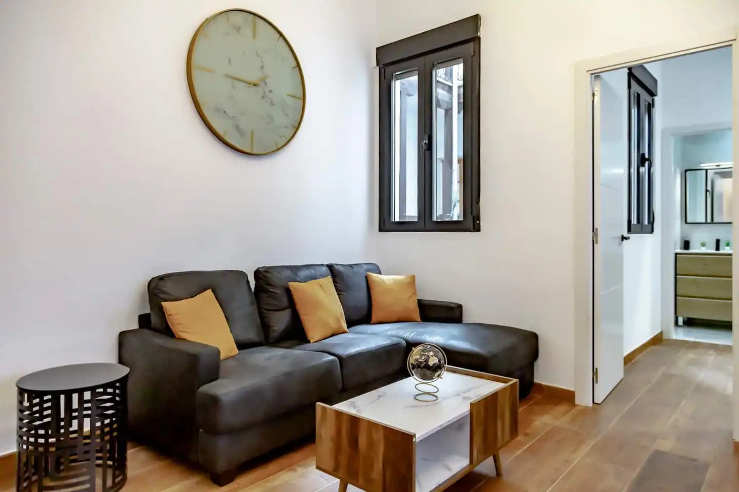 Wohnzimmer von Wohnung zur Miete in Sevilla mit Terrasse, Möbliert und Internet