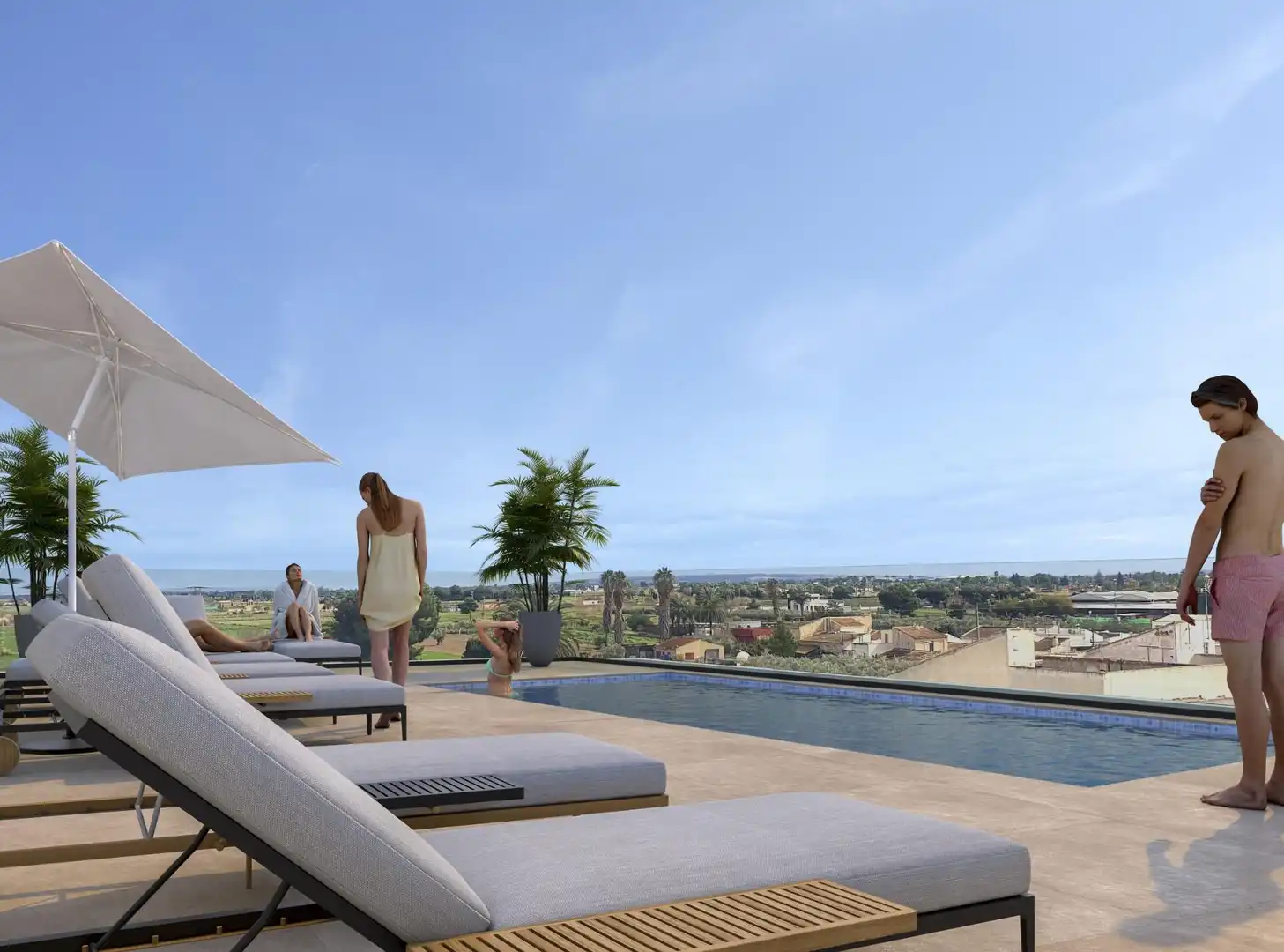 Attico con piscina in vendita a Catral