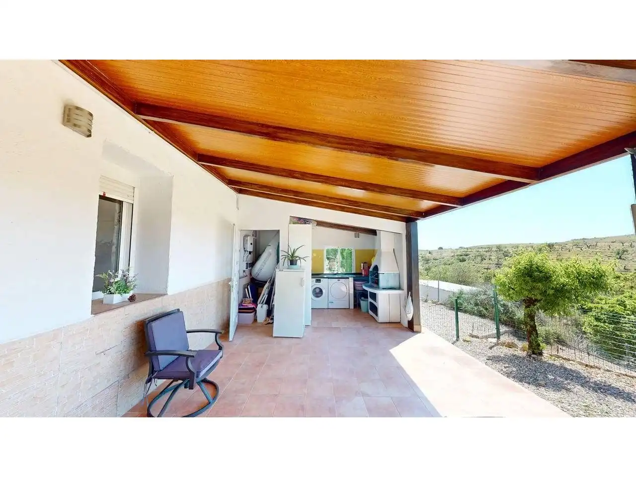 Terraza de Casa o chalet en venta en Caravaca de la Cruz con Aire acondicionado, Calefacción y Jardín privado