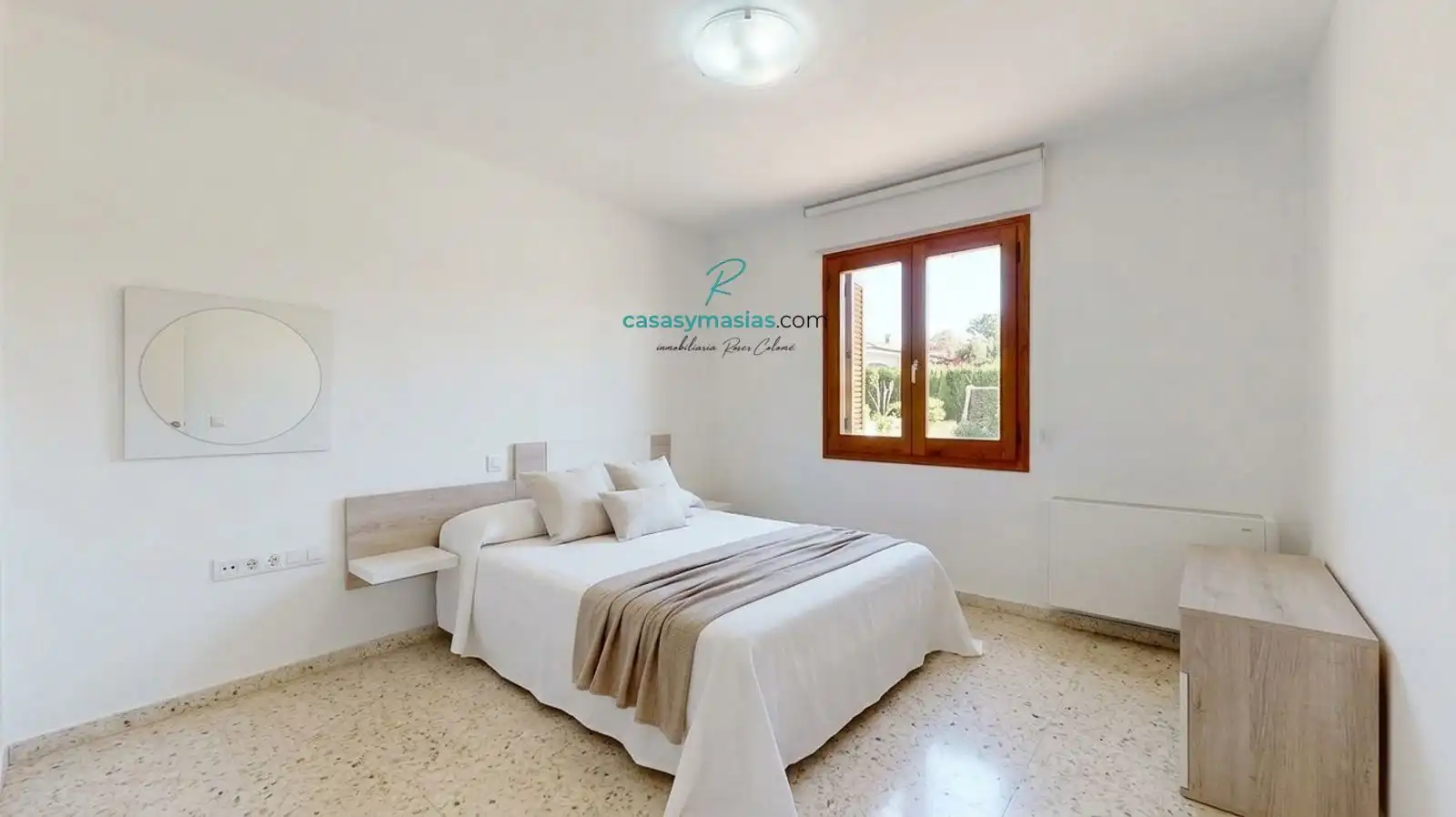 Habitación de Finca rústica en venta en Santa Margarida de Montbui con Calefacción, Jardín privado y Terraza