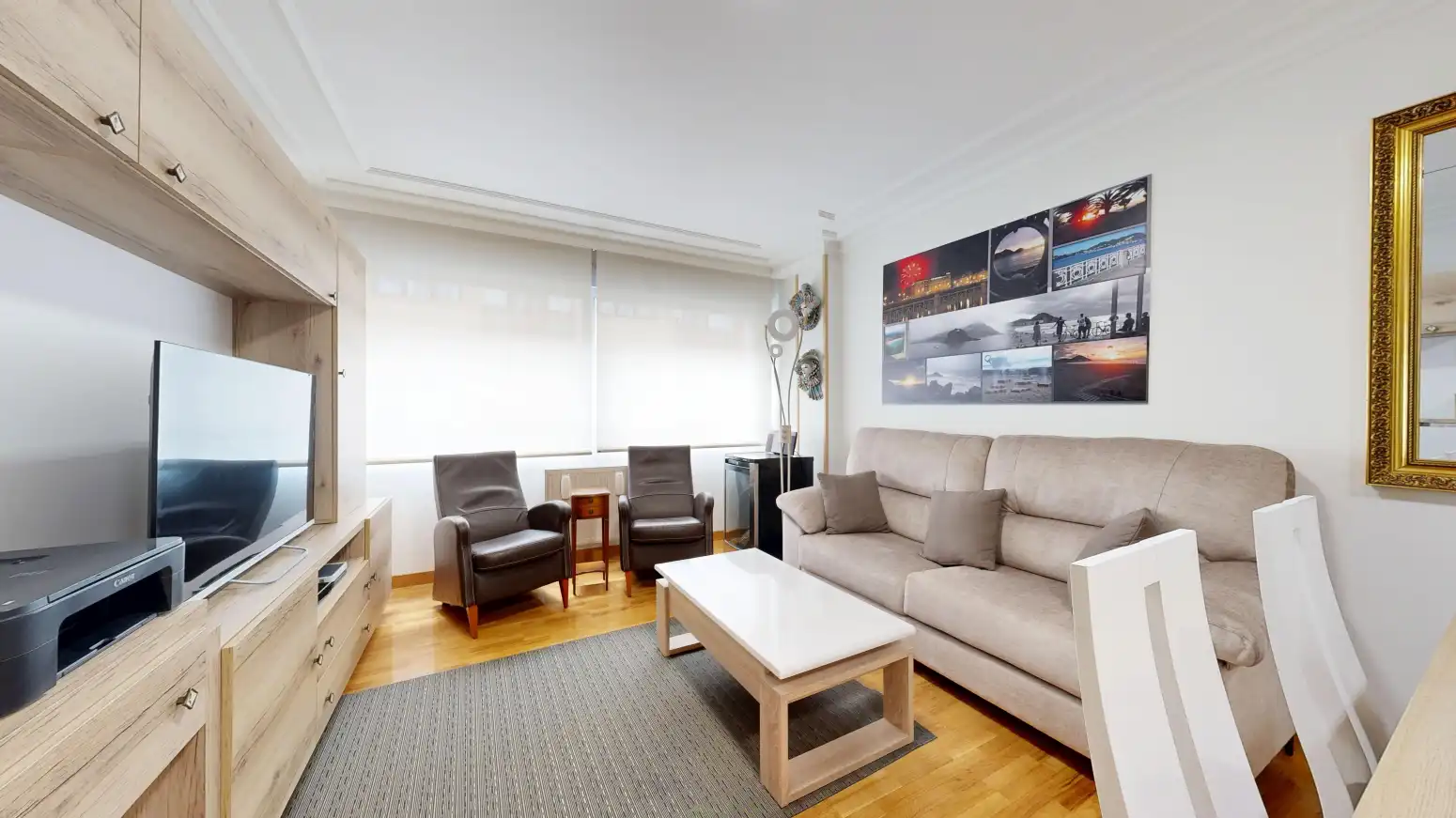 Sala de estar de Piso en venta en Tafalla con Calefacción, Parquet y Trastero
