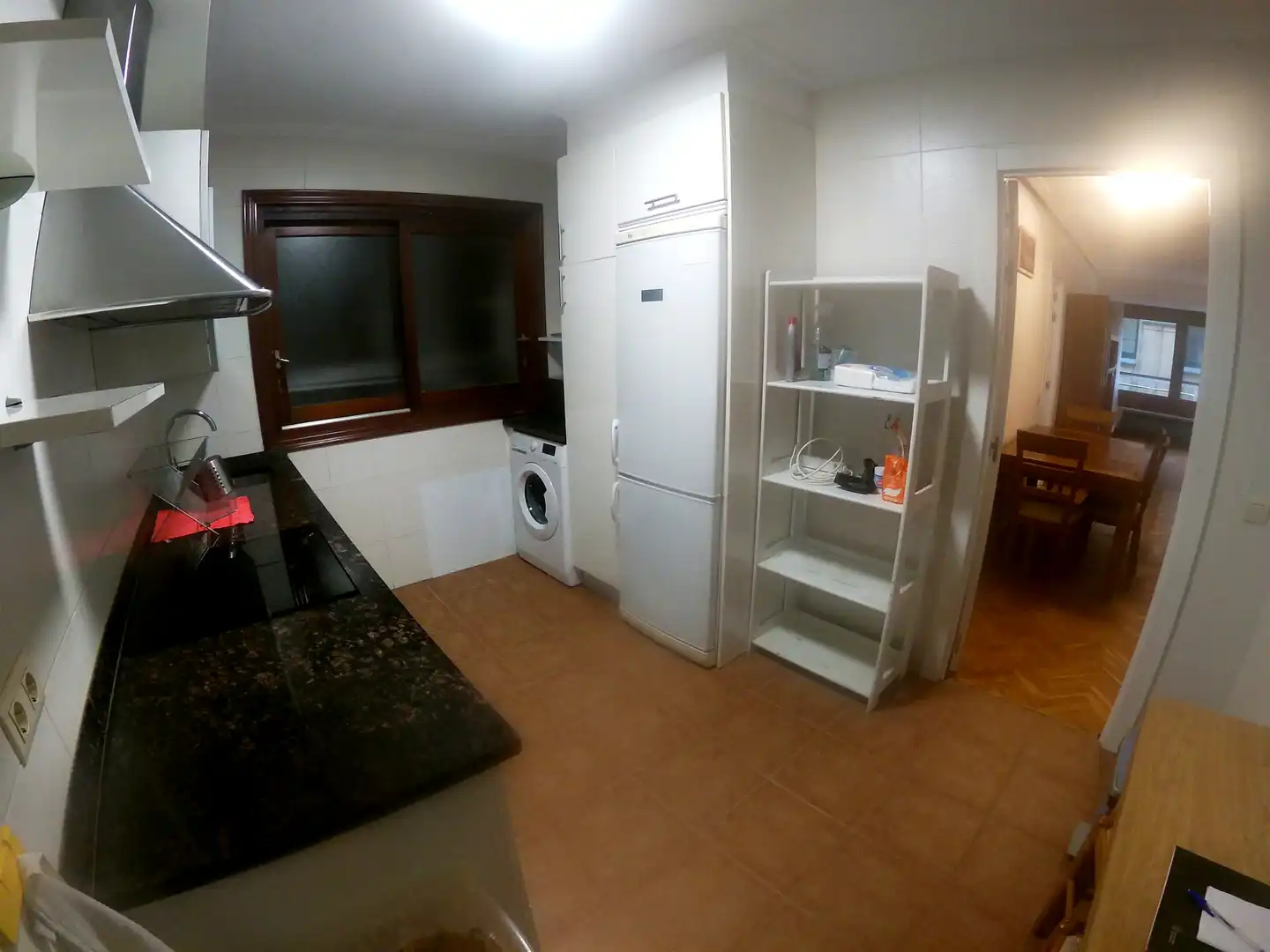 Cuina de Pis de lloguer en Donostia - San Sebastián  amb Calefacció, Parquet i Moblat