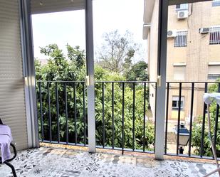 Balcony of Flat to rent in Mairena del Aljarafe  with Air Conditioner, Terrace and Furnished