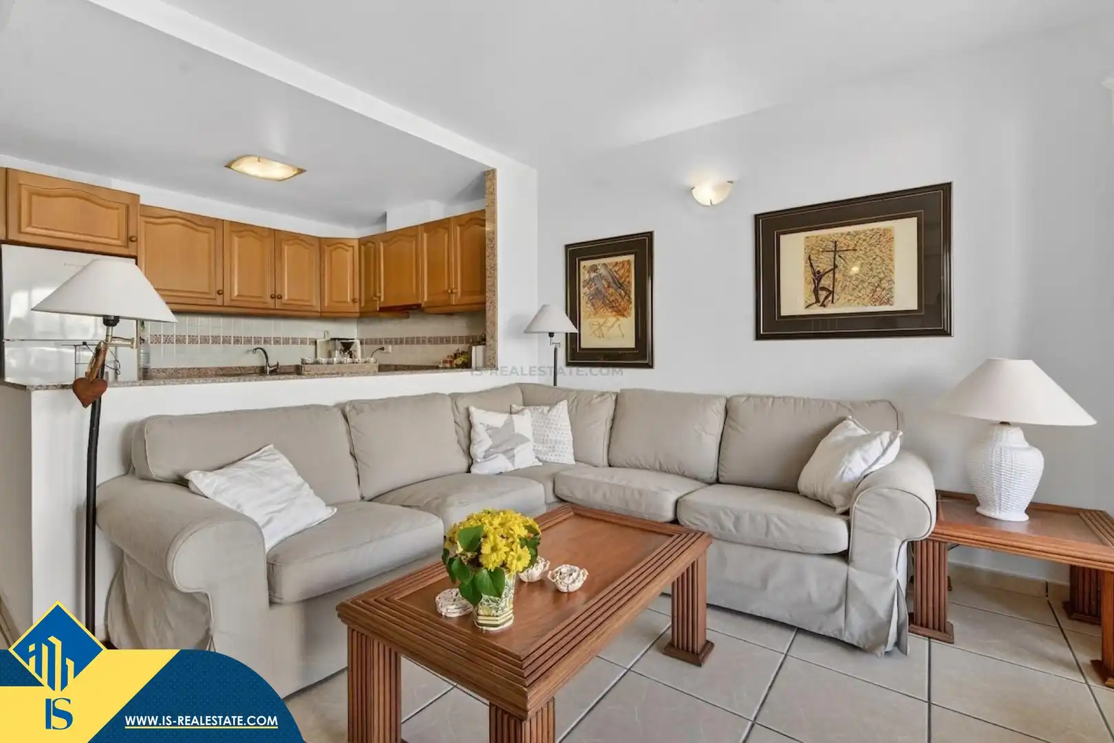 Sala de estar de Casa o chalet en venta en Santa Pola con Aire acondicionado, Terraza y Trastero