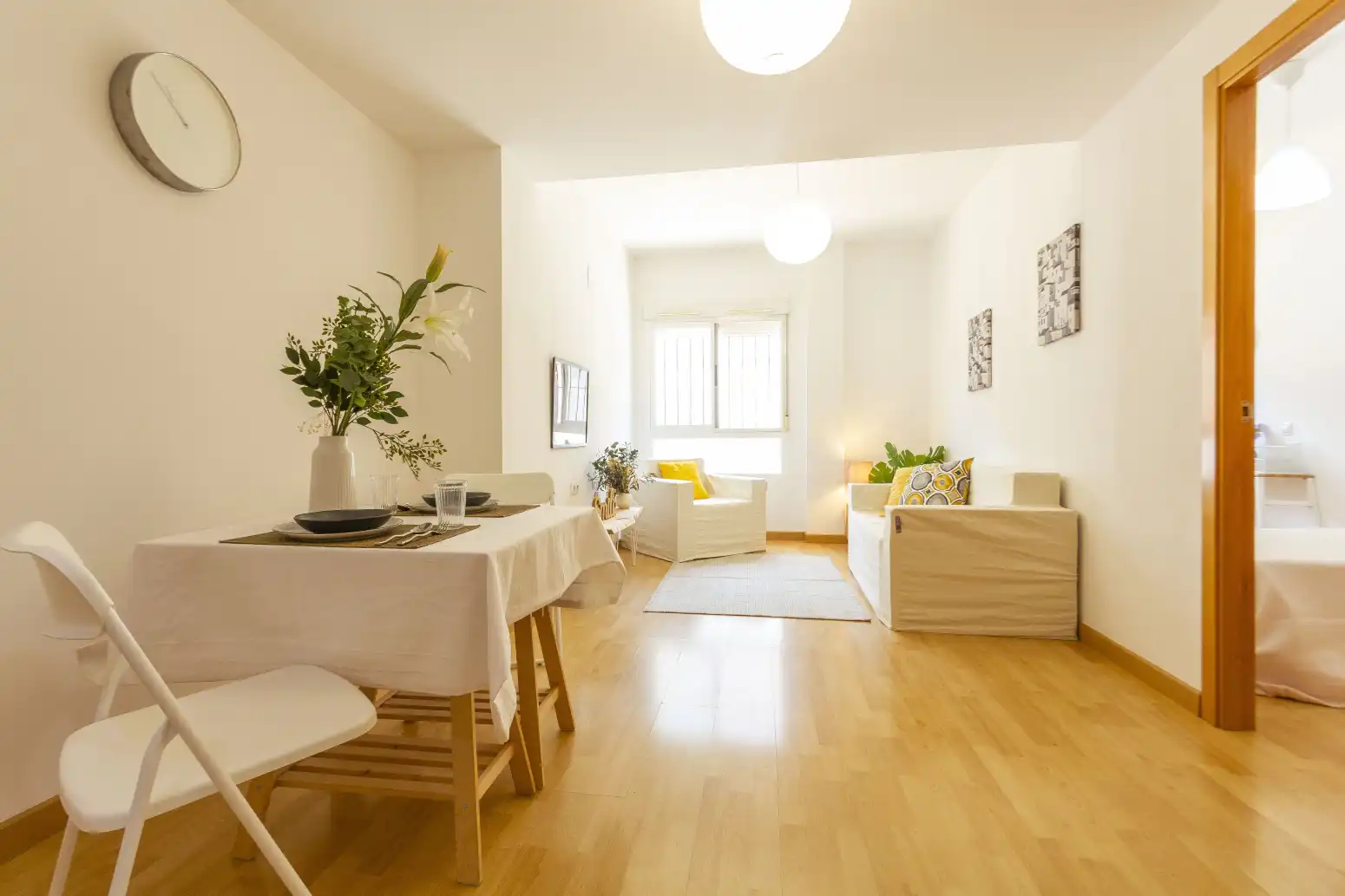 Wohnzimmer von Wohnung zum Verkauf in Foios mit Klimaanlage und Terrasse