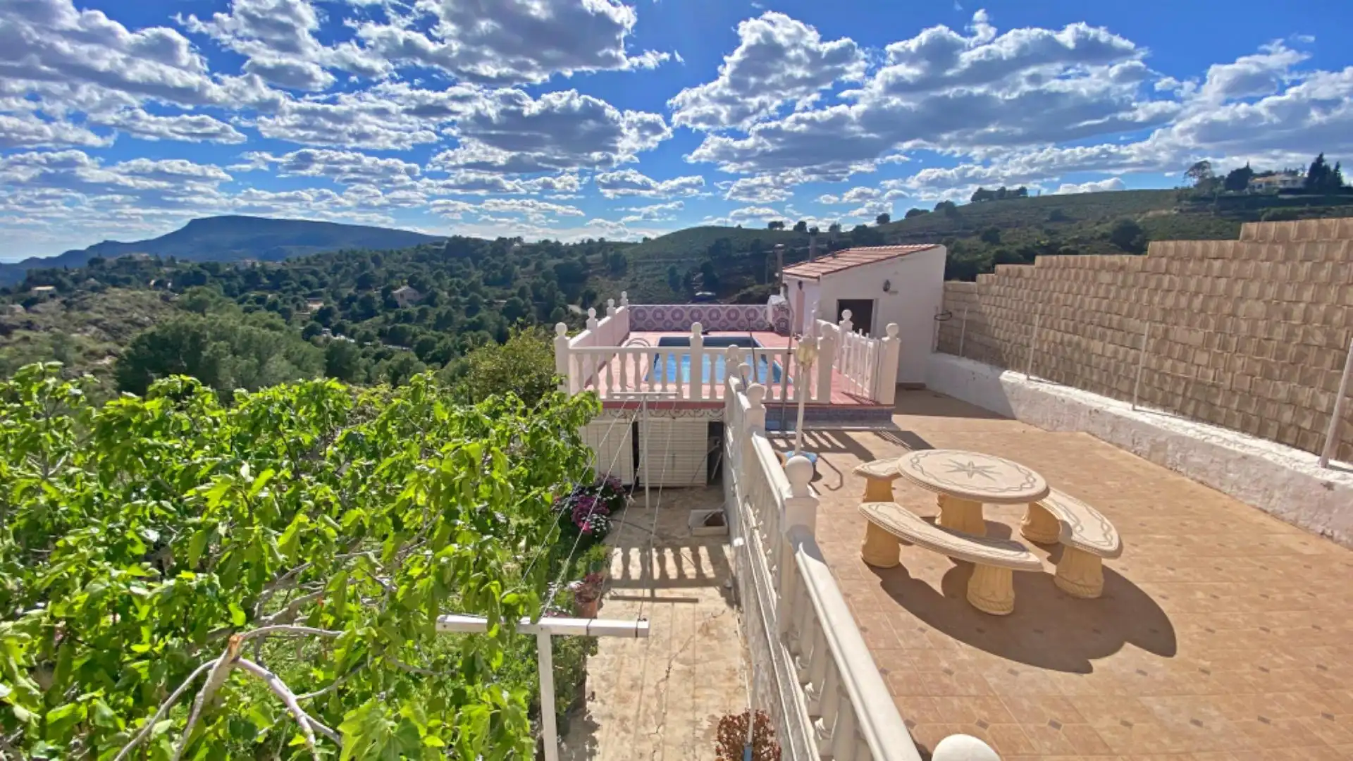 Terrasse von Haus oder Chalet zum Verkauf in Aledo mit Privatgarten, Terrasse und Abstellraum