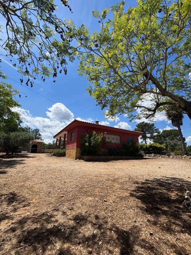 Vista exterior de Casa o chalet en venta en Catadau con Aire acondicionado, Jardín privado y Terraza