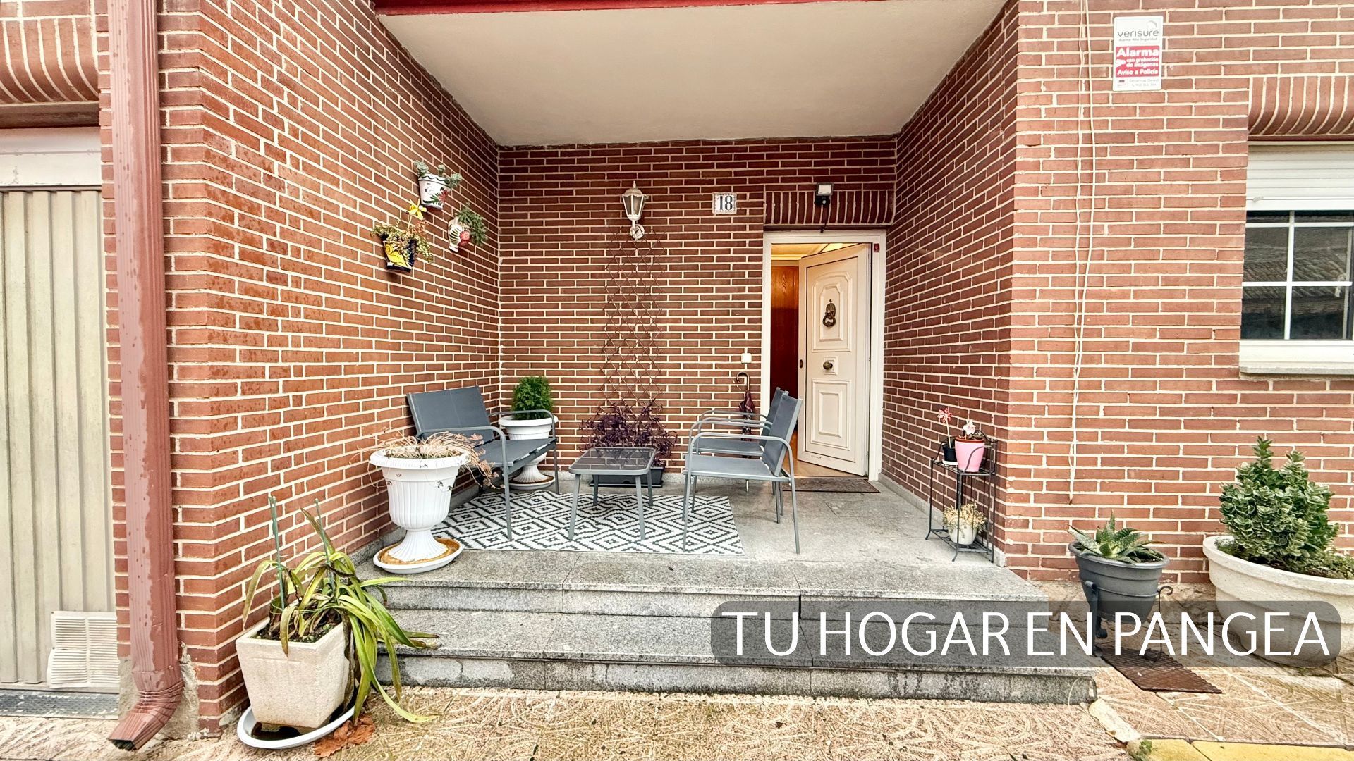 Terrace of House or chalet for sale in El Álamo  with Air Conditioner, Private garden and Swimming Pool