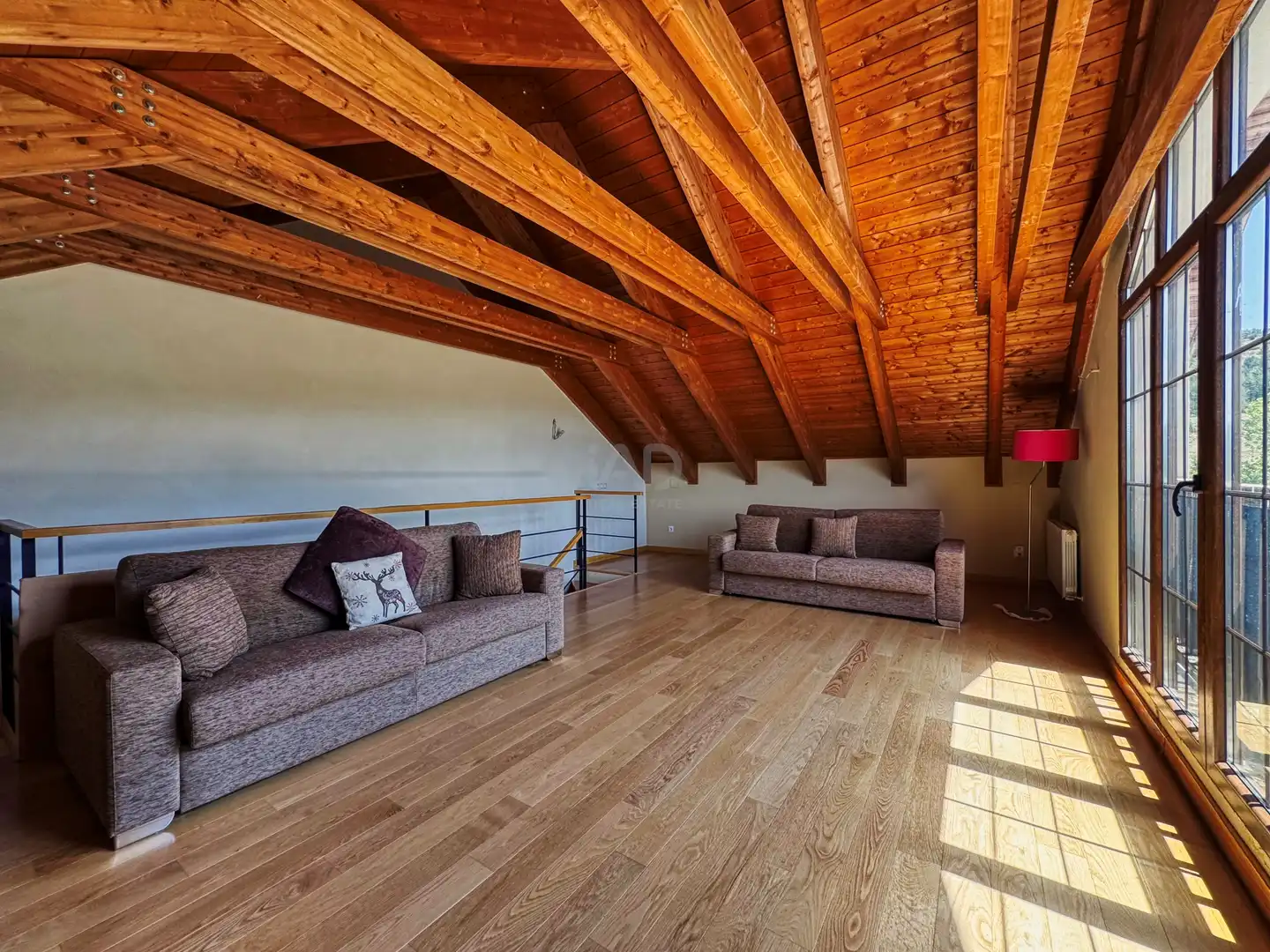 Living room of Detached homes for sale in Alcalá de la Selva  with Heating and Terrace
