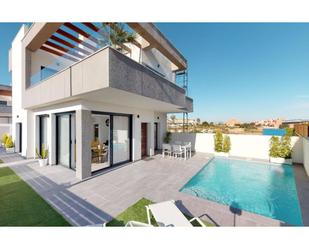 Exterior view of House or chalet for sale in Los Montesinos  with Air Conditioner, Heating and Private garden