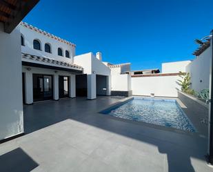 Swimming pool of House or chalet for sale in  Murcia Capital  with Air Conditioner, Private garden and Swimming Pool