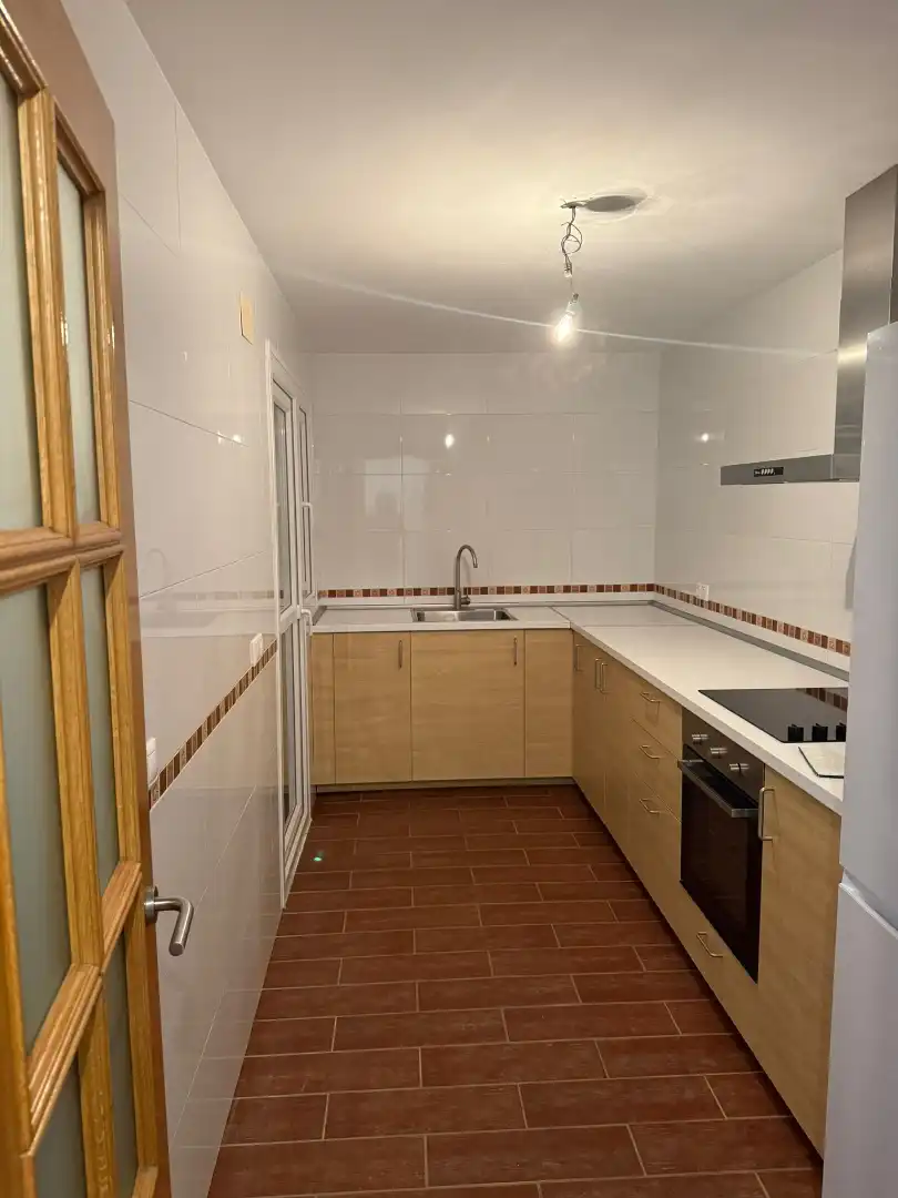 Cocina de Piso de alquiler en Alhaurín El Grande con Aire acondicionado, Amueblado y Horno