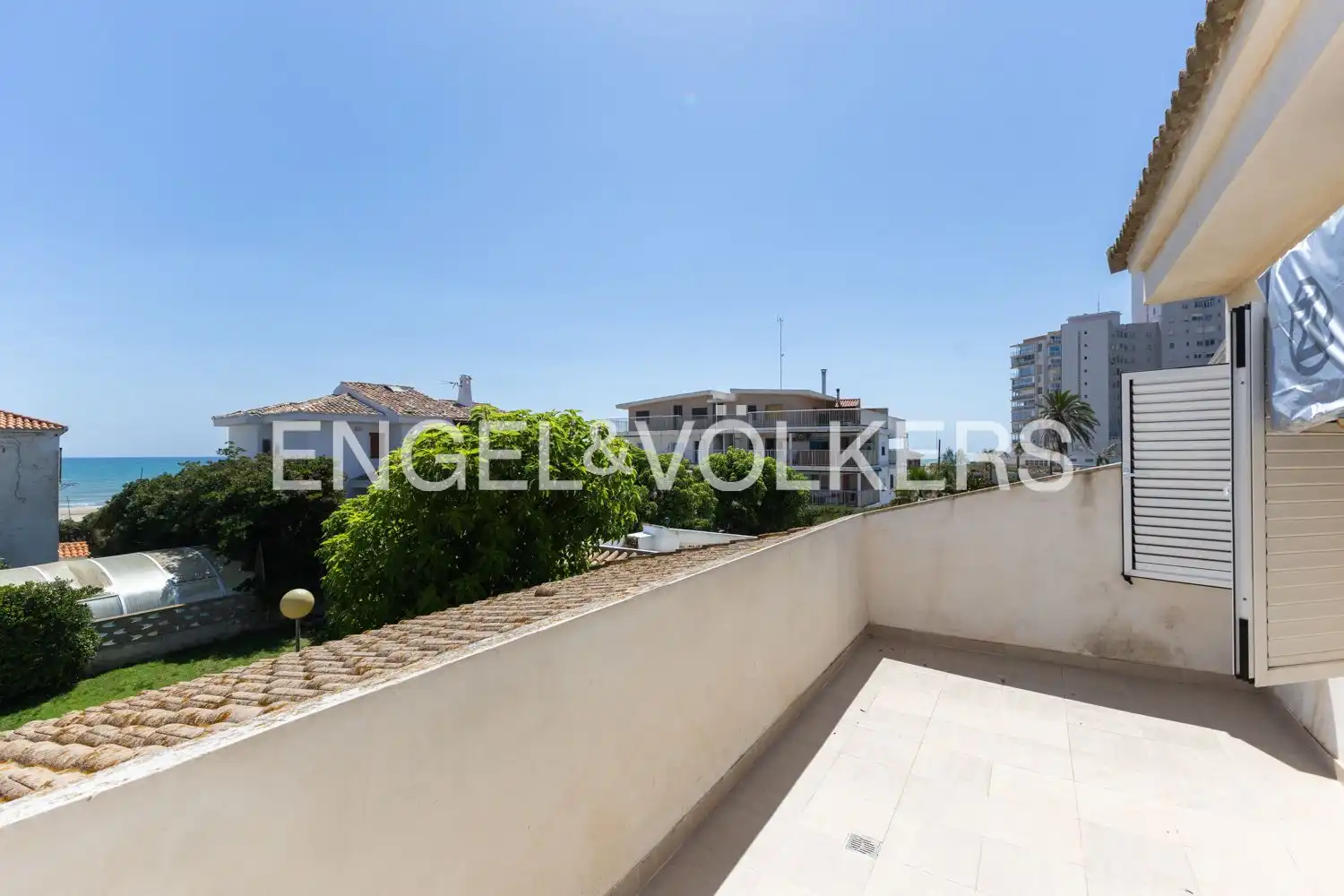 Terrace of Houses for rent in Valencia  with Air Conditioner, Heating and Private garden