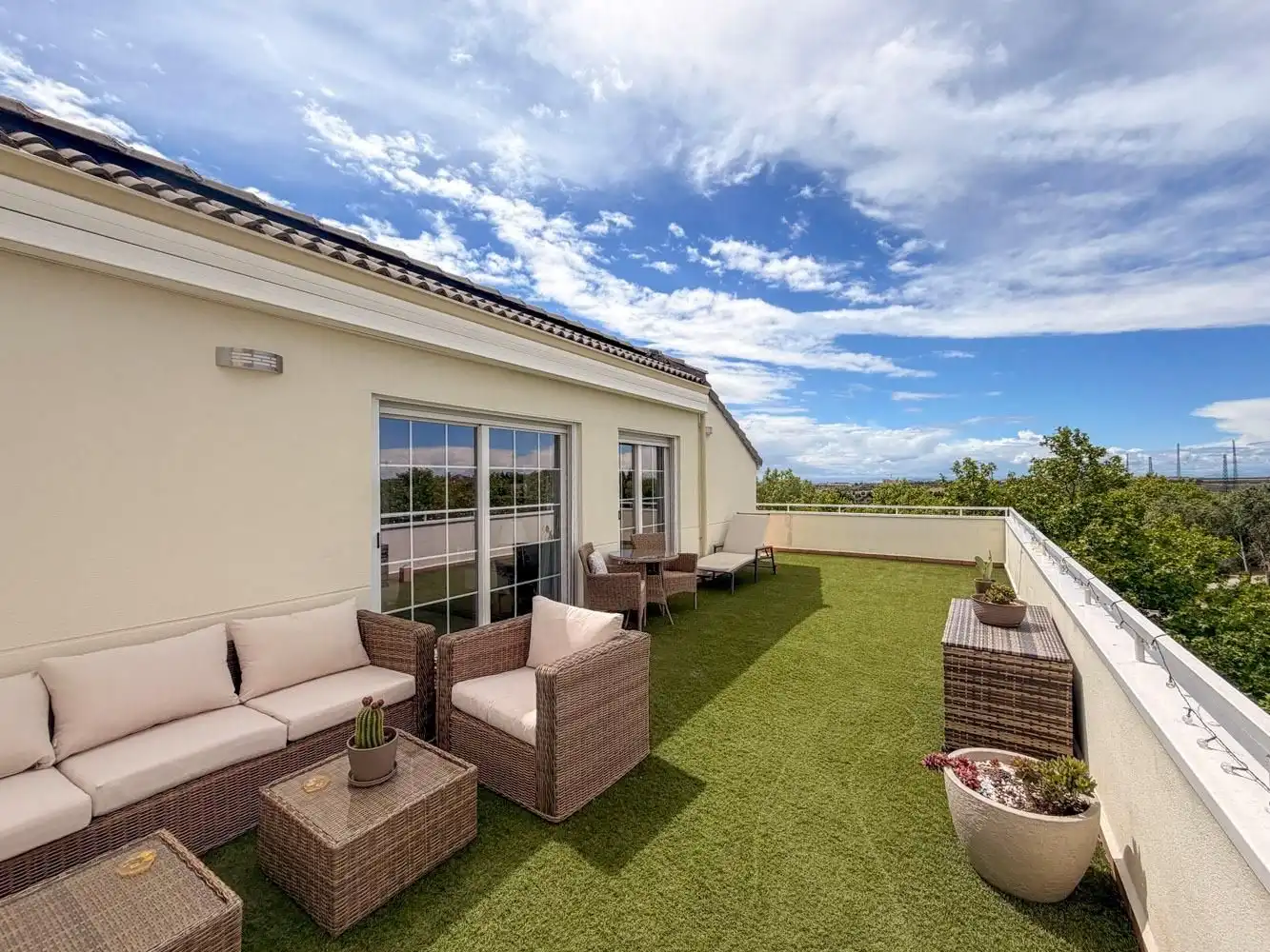 Terrasse von Dachboden zum Verkauf in Illescas mit Klimaanlage, Heizung und Terrasse