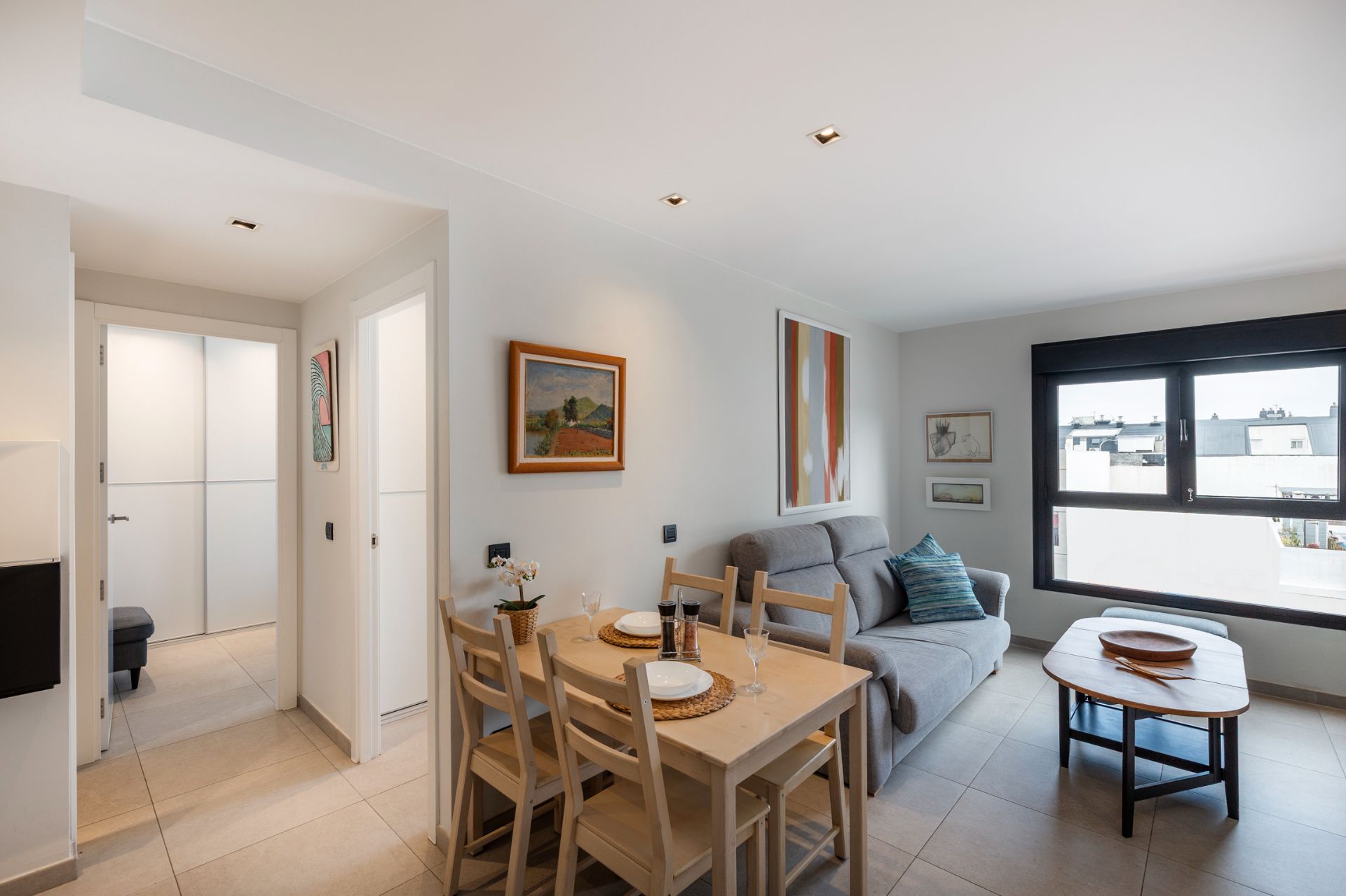 Sala d'estar de Apartament en venda en Las Palmas de Gran Canaria amb Traster i Moblat