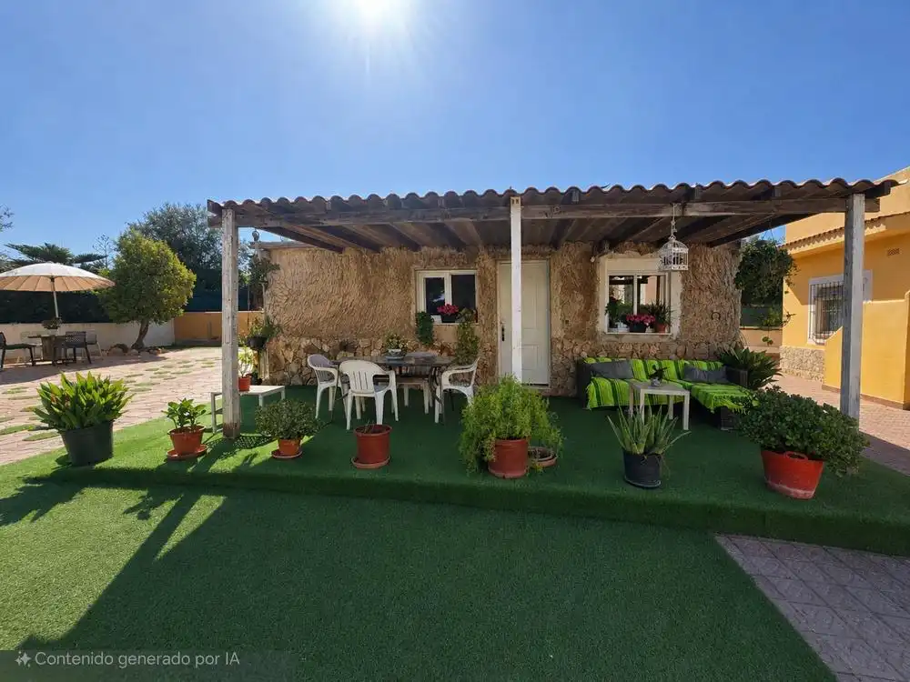 Terrassa de Casa o xalet en venda en Llucmajor amb Aire condicionat, Jardí privat i Traster